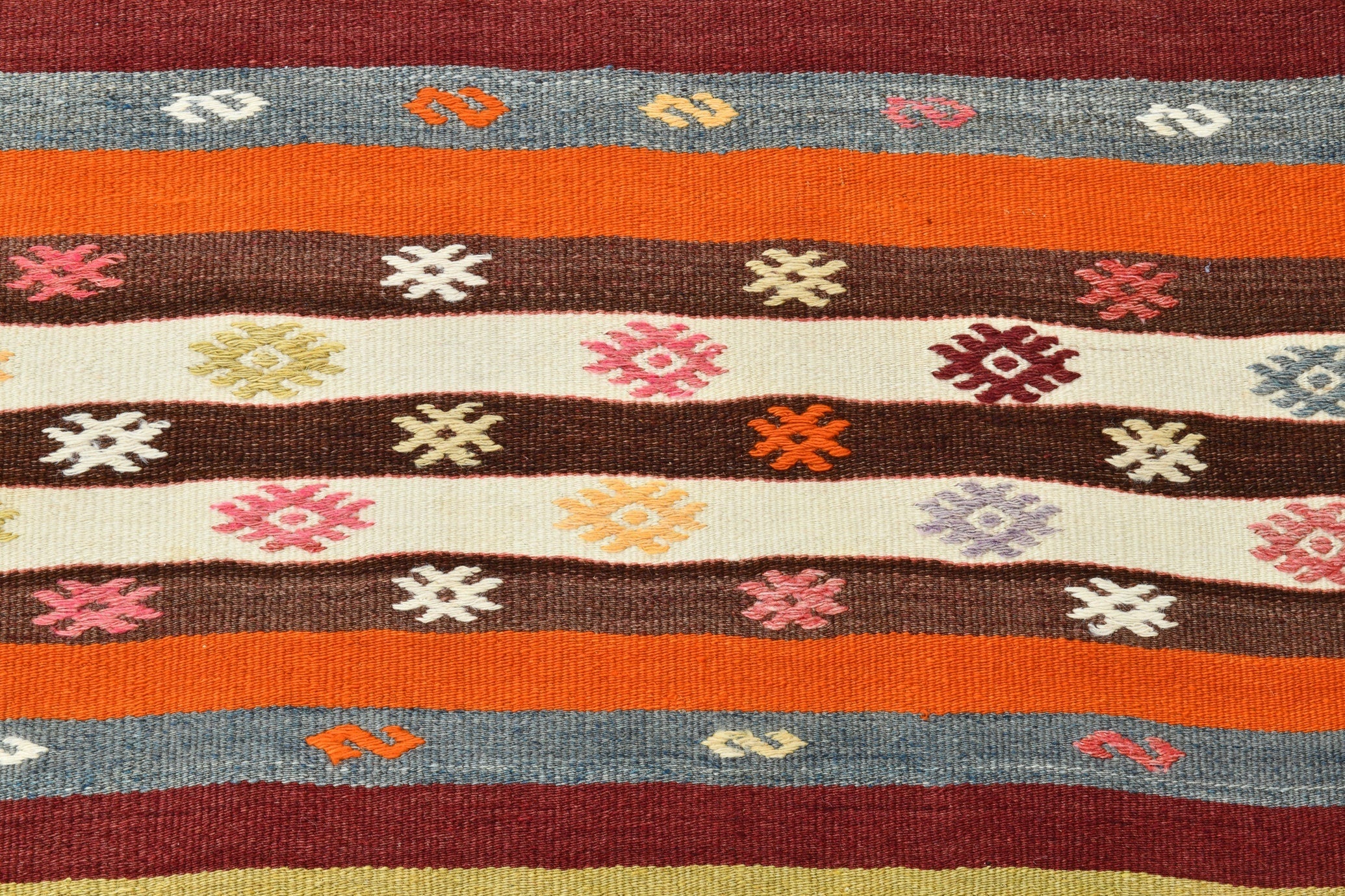 Vintage Kilim Anatolian 5'10" x 6'11" ft