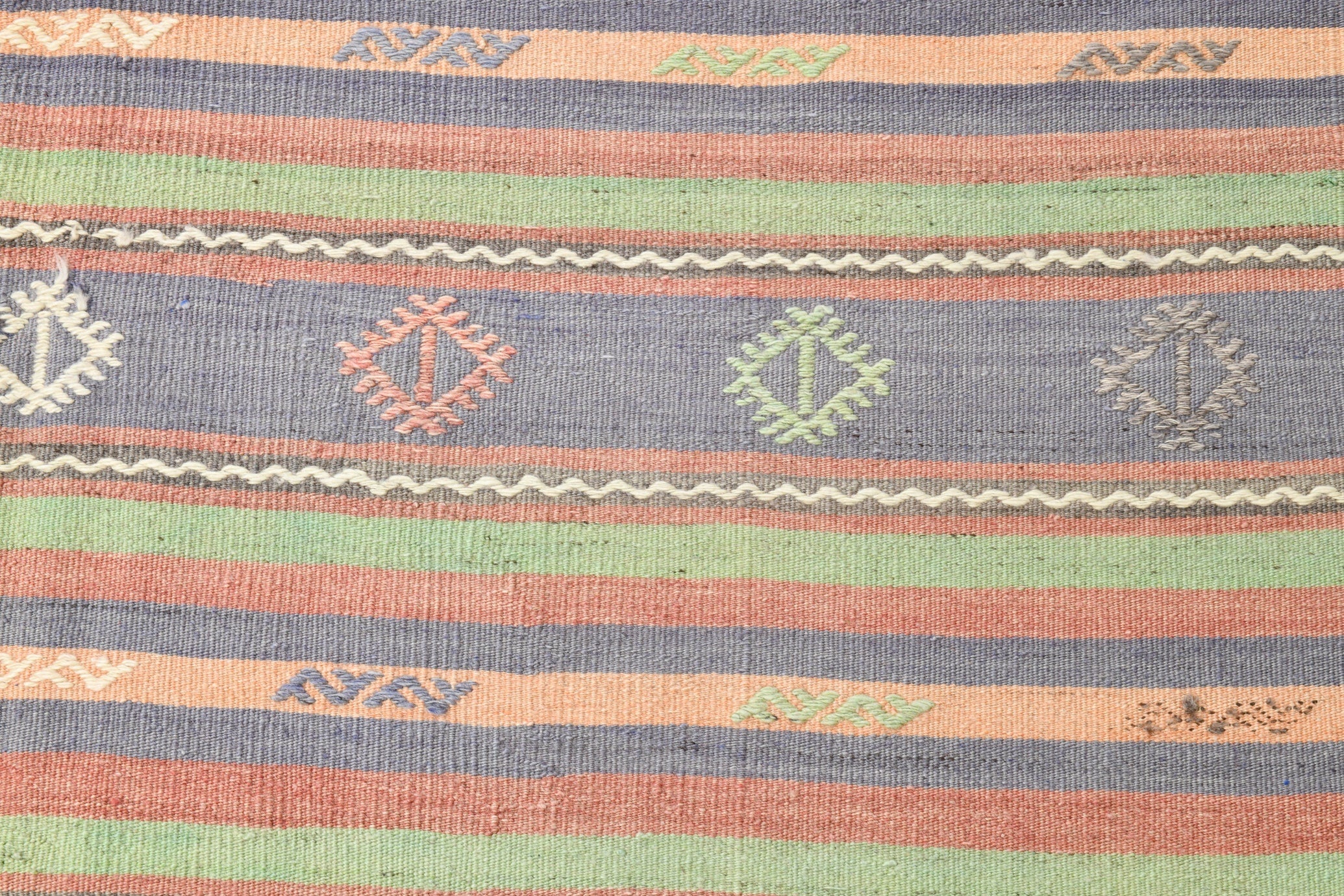Vintage Kilim Anatolian 5’11’’ x 9’3’’ ft