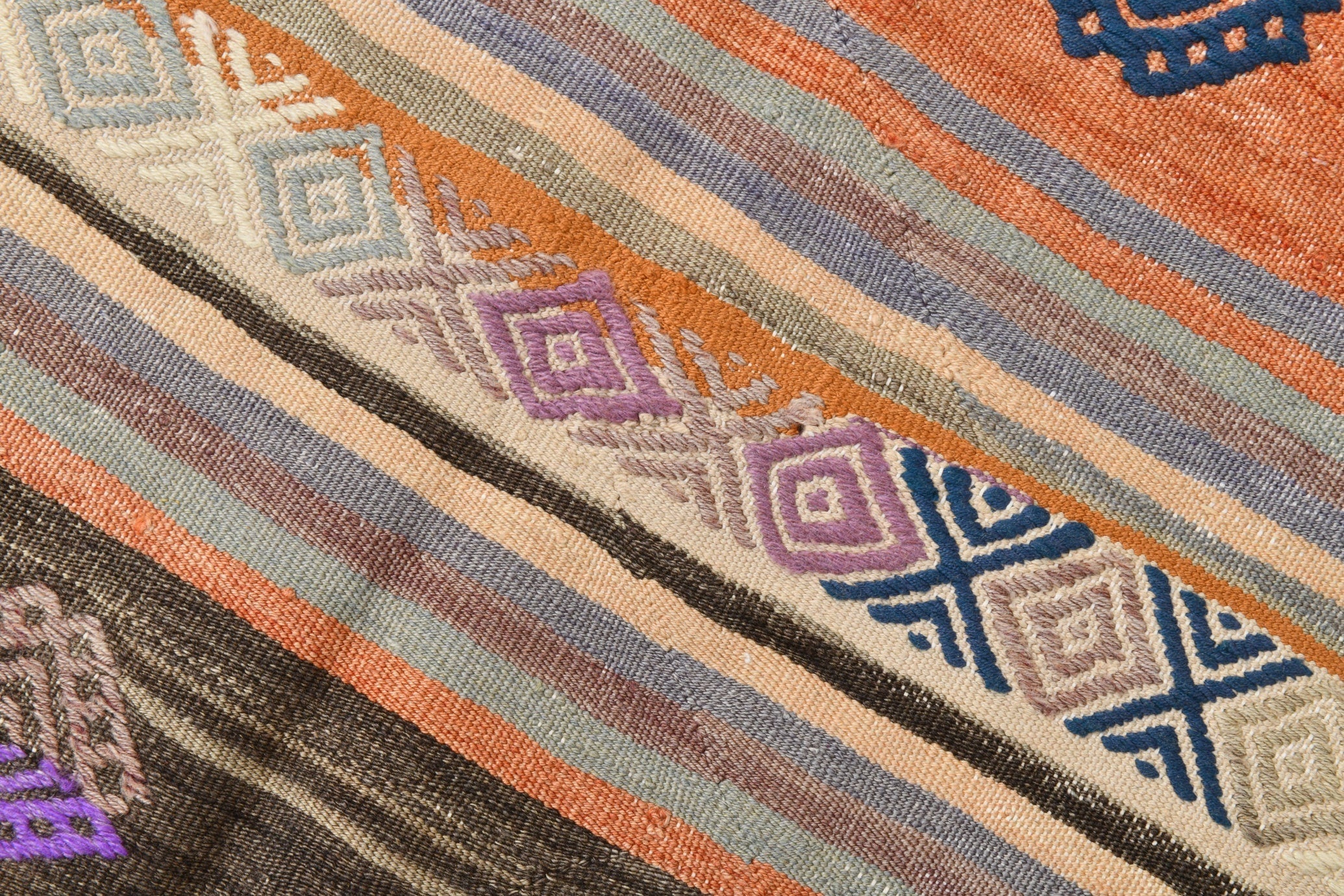 Vintage Kilim Anatolian 5’11’’ x 9’6’’ ft