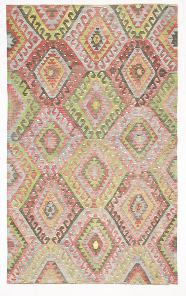 Vintage Kilim Anatolian 5'12" x 9'10" ft