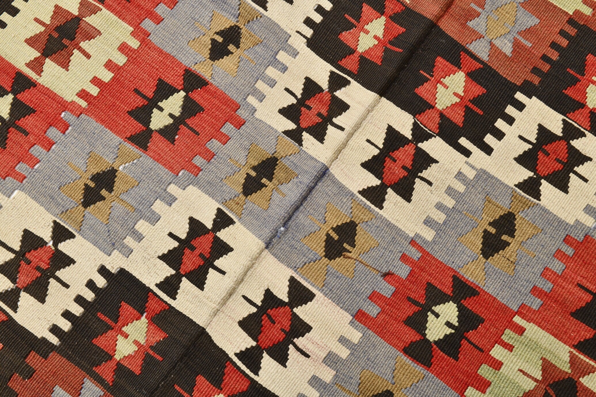 Vintage Kilim Anatolian 5'2" x 6'7" ft