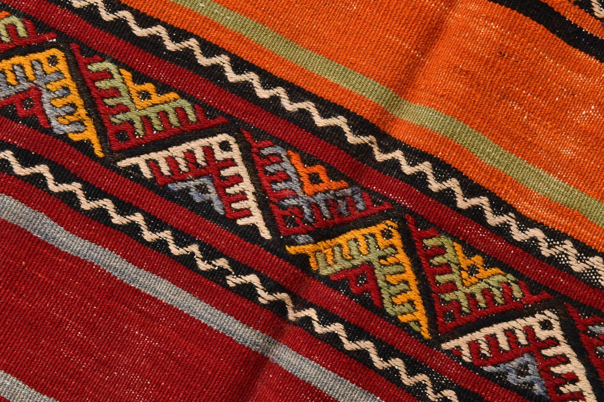 Vintage Kilim Anatolian 5'2" x 7'5" ft