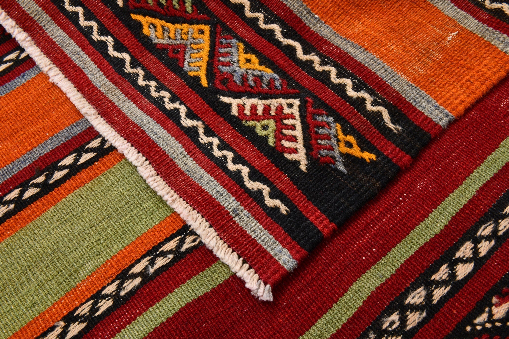 Vintage Kilim Anatolian 5'2" x 7'5" ft