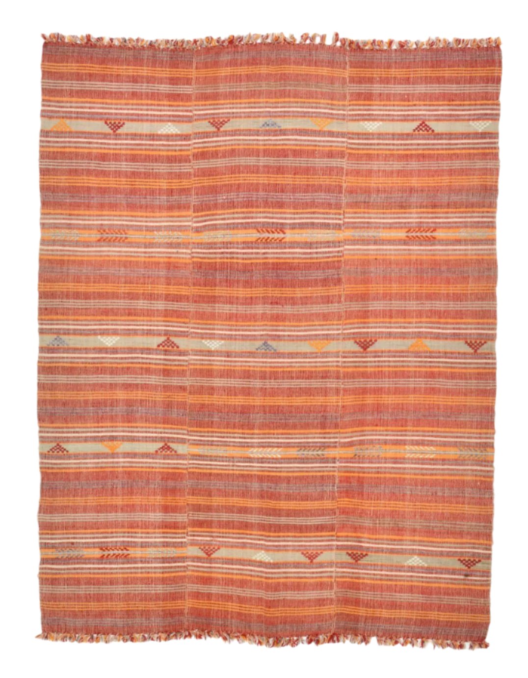 Vintage Kilim Anatolian 5'3" x 6'8" ft