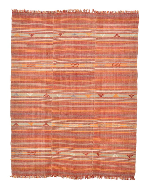 Vintage Kilim Anatolian 5'3" x 6'8" ft
