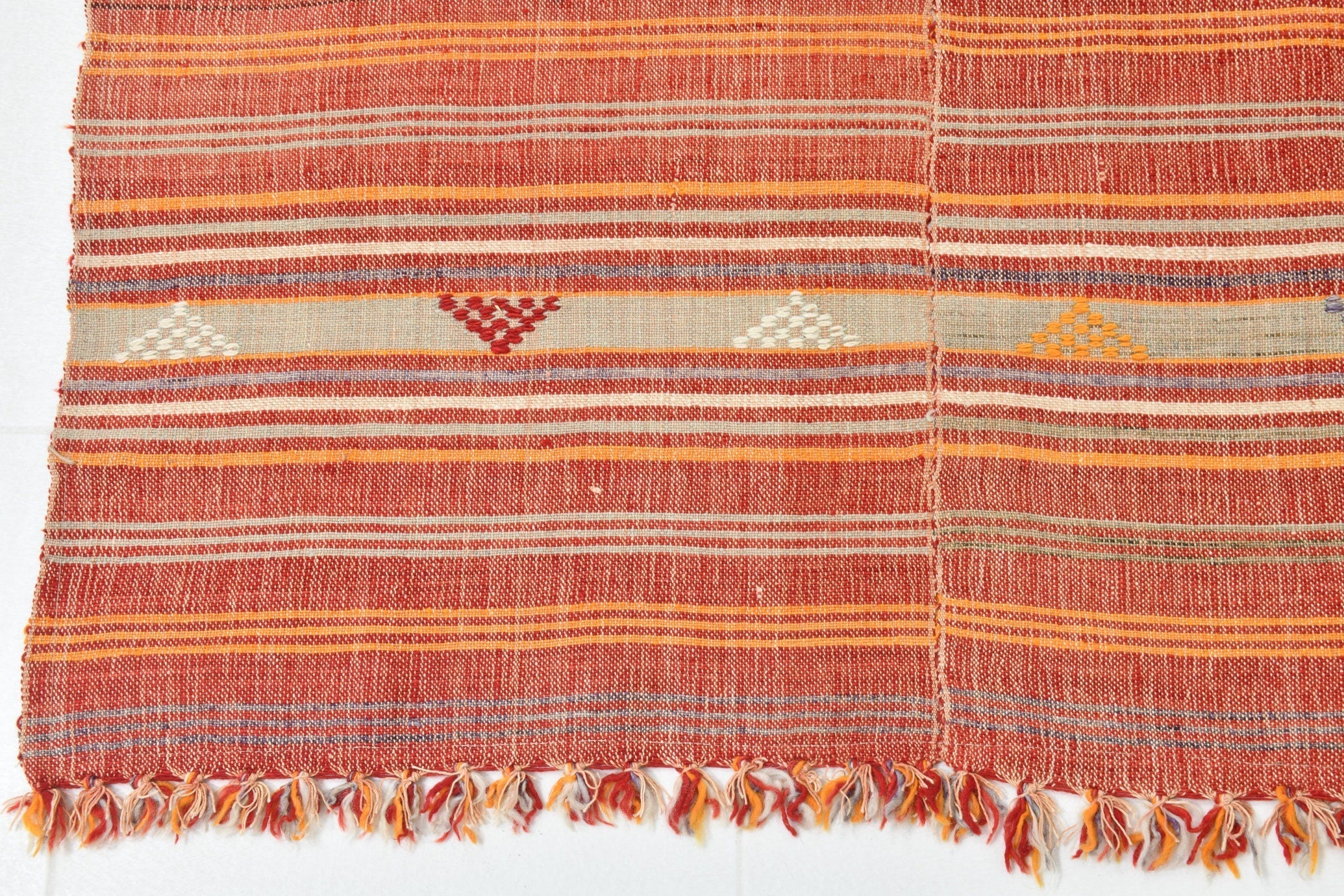 Vintage Kilim Anatolian 5'3" x 6'8" ft
