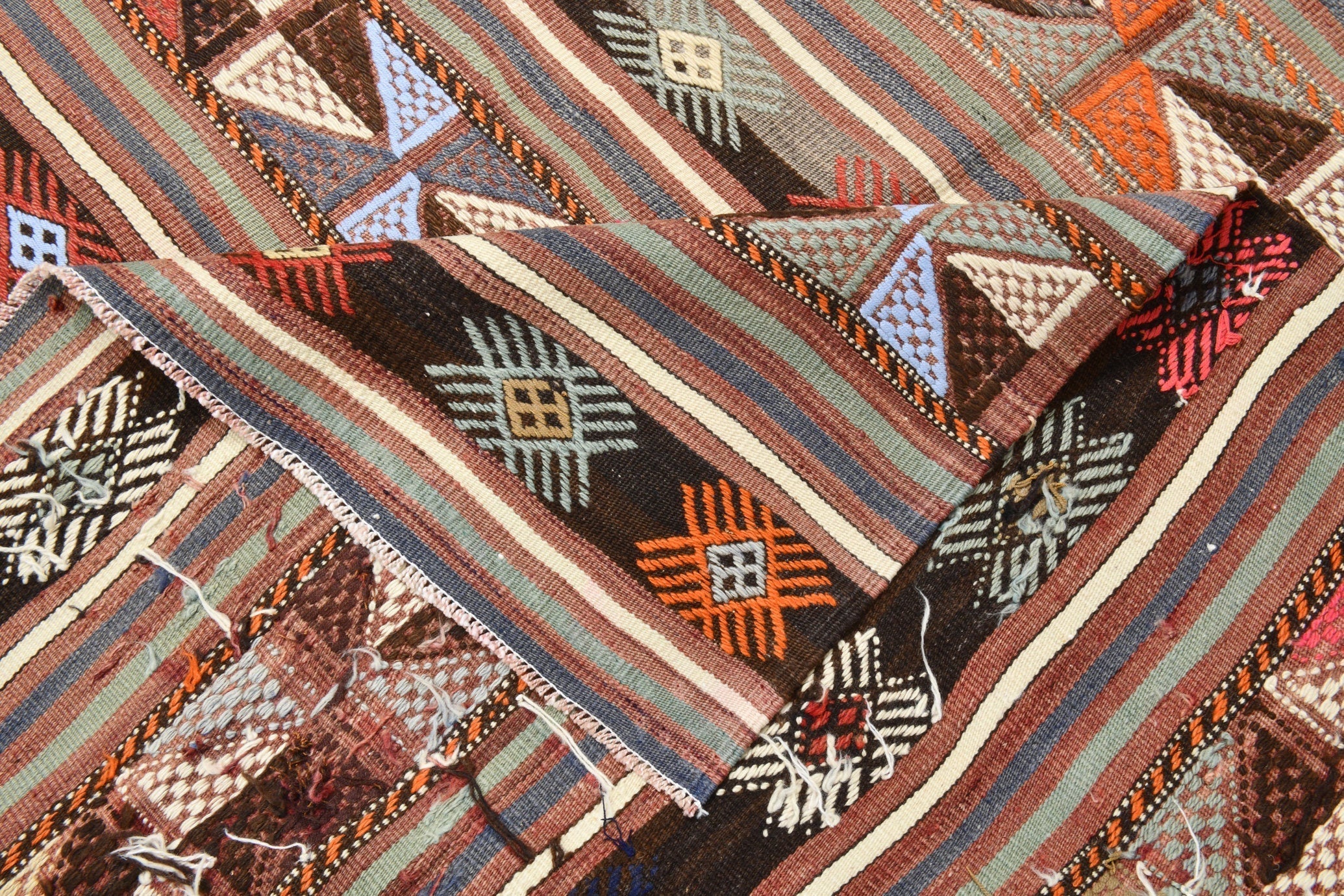 Vintage Kilim Anatolian 5'3" x 7'3" ft
