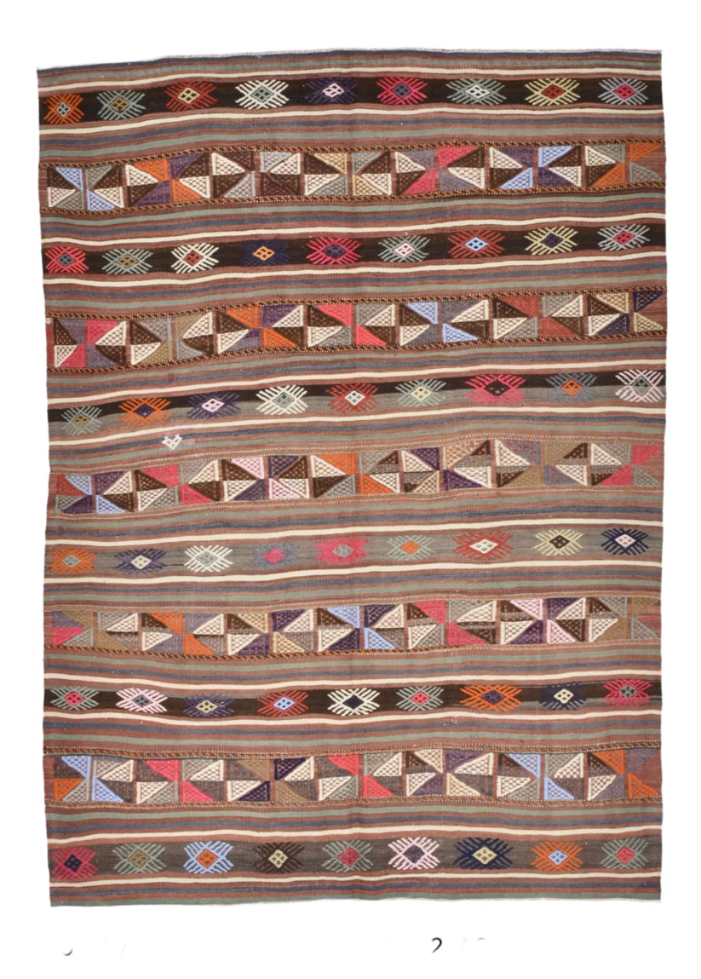 Vintage Kilim Anatolian 5'3" x 7'3" ft
