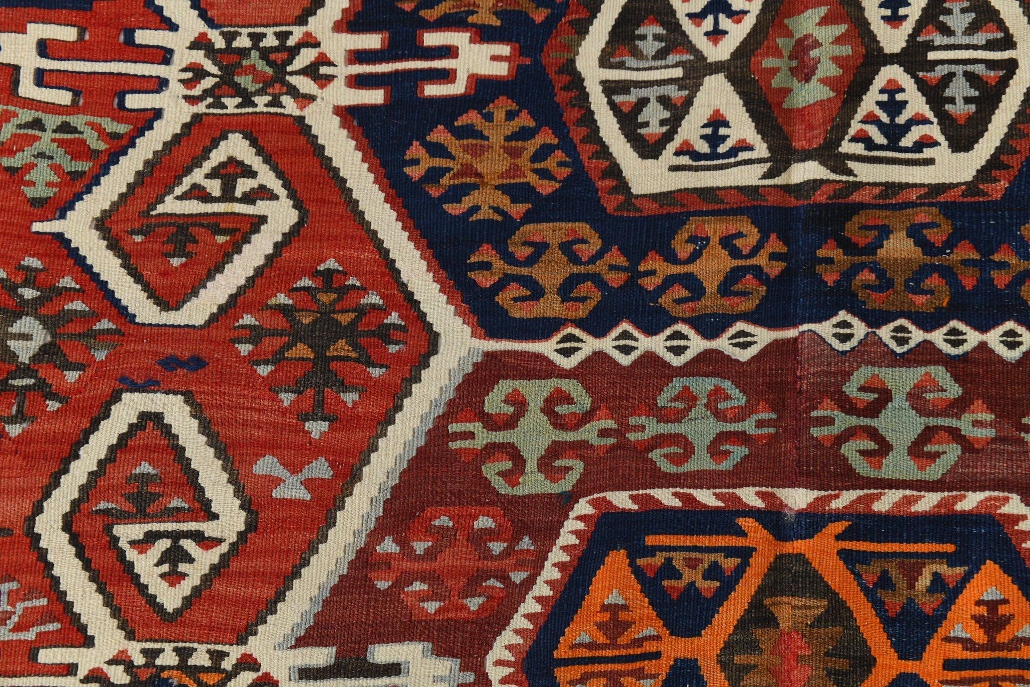 Vintage Kilim Anatolian 5'3" x 9'3" ft