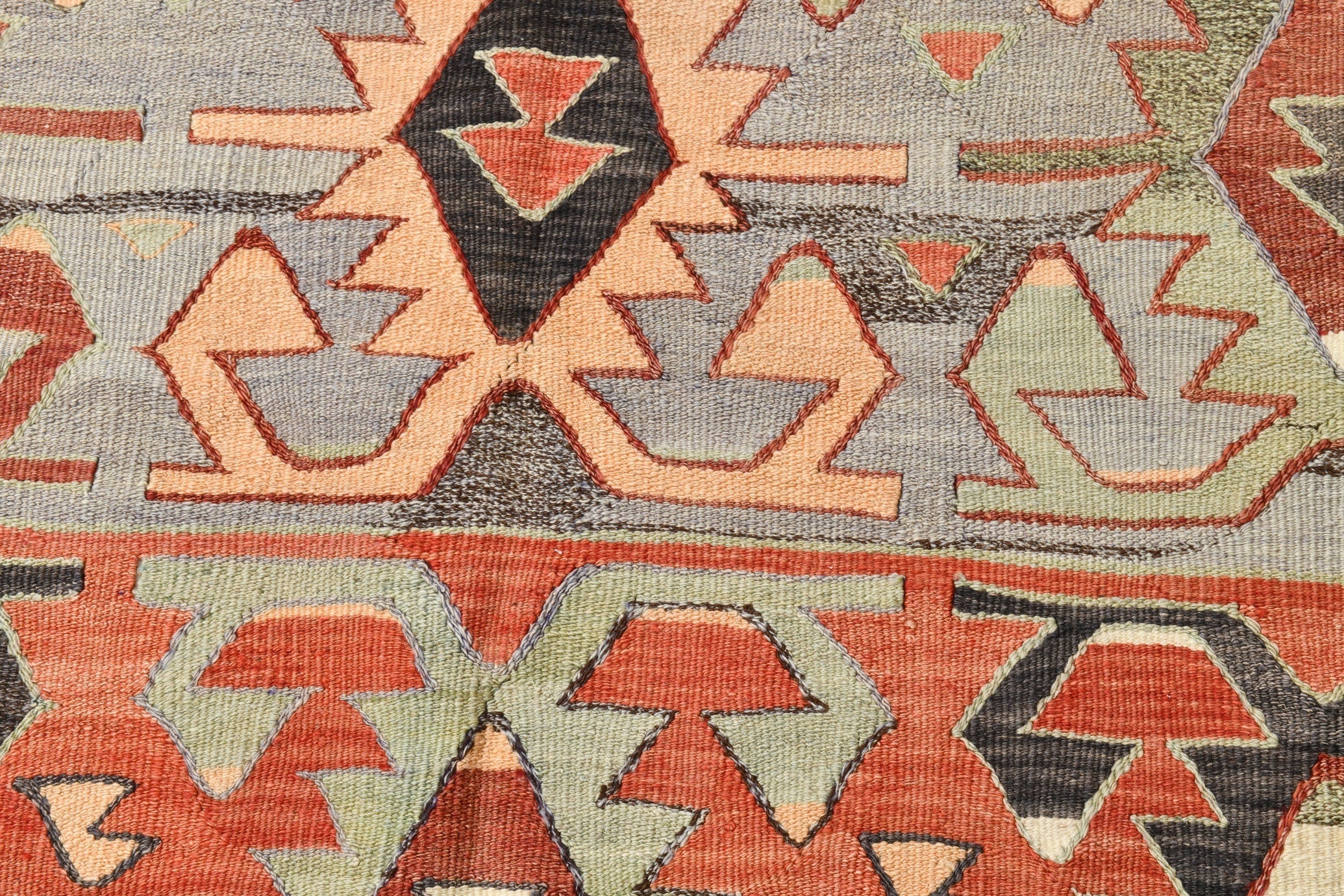 Vintage Kilim Anatolian 5'3" x 9'7" ft