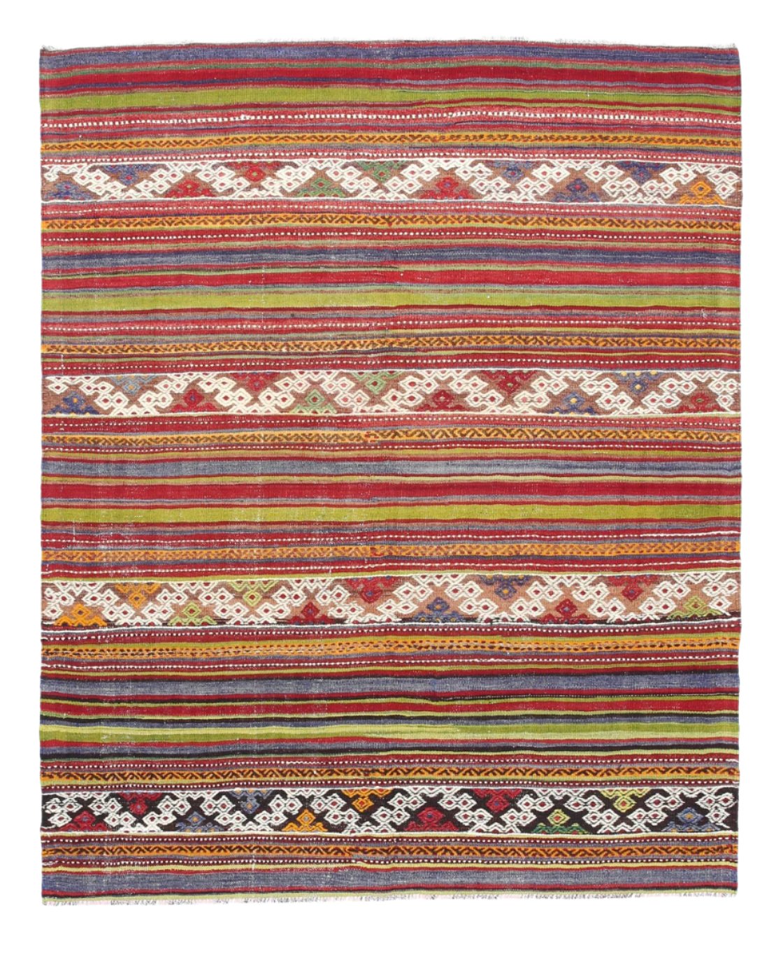 Vintage Kilim Anatolian 5'4" x 6'7" ft