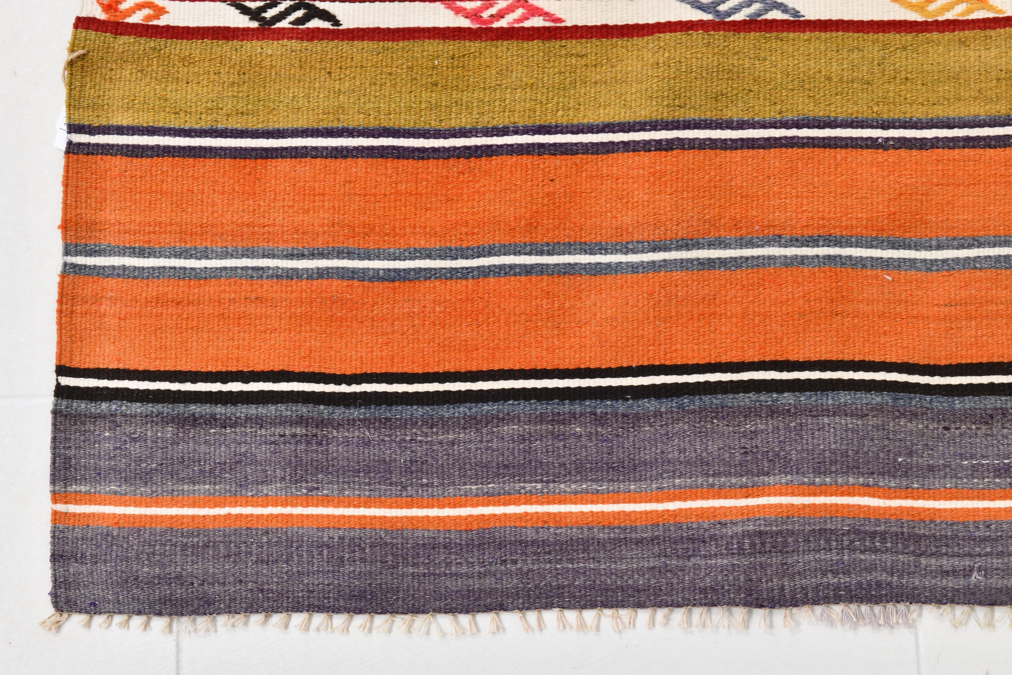 Vintage Kilim Anatolian 5'4" x 7'1" ft