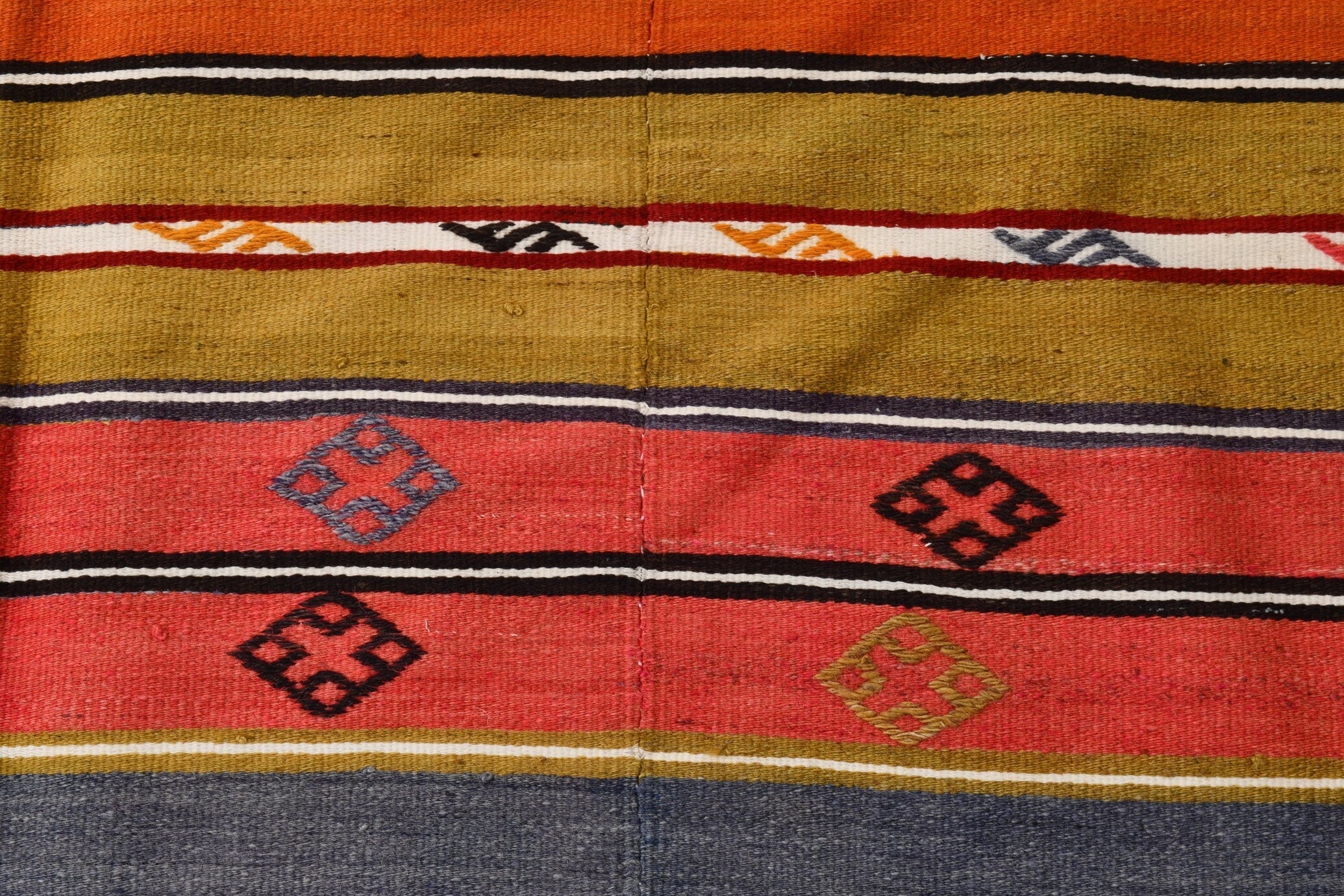 Vintage Kilim Anatolian 5'4" x 7'1" ft