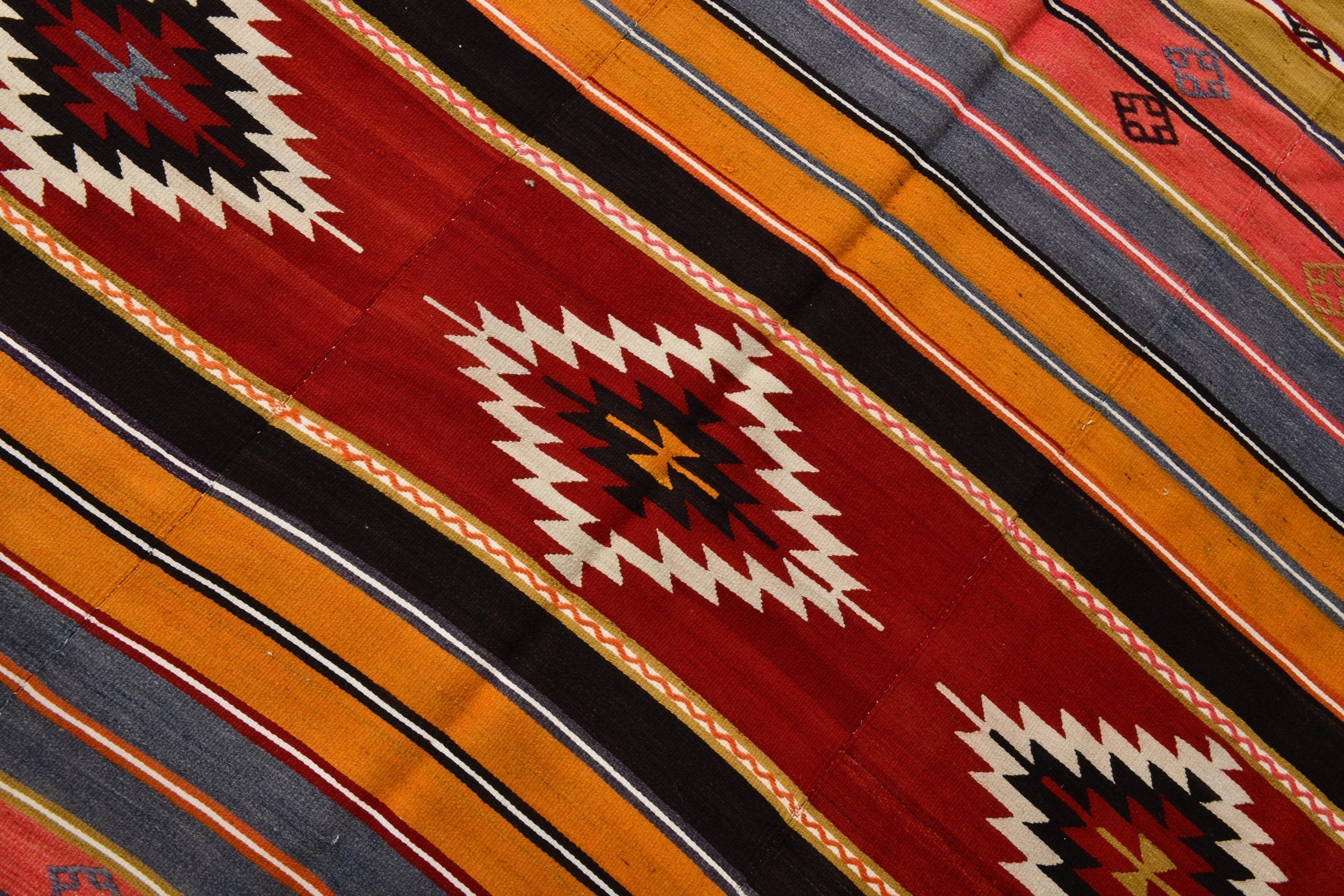 Vintage Kilim Anatolian 5'4" x 7'1" ft