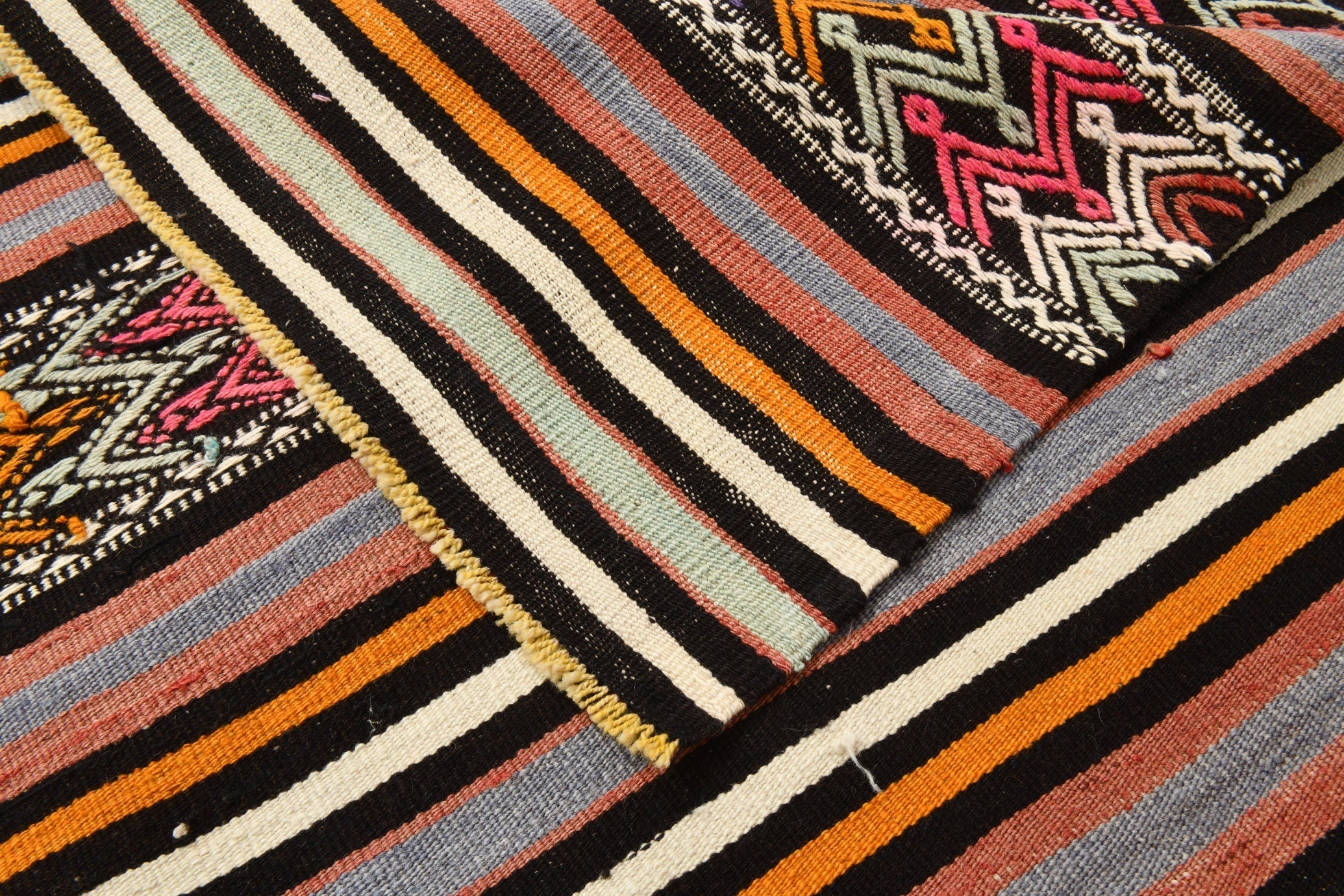 Vintage Kilim Anatolian 5’4’’ x 7’11’’ ft