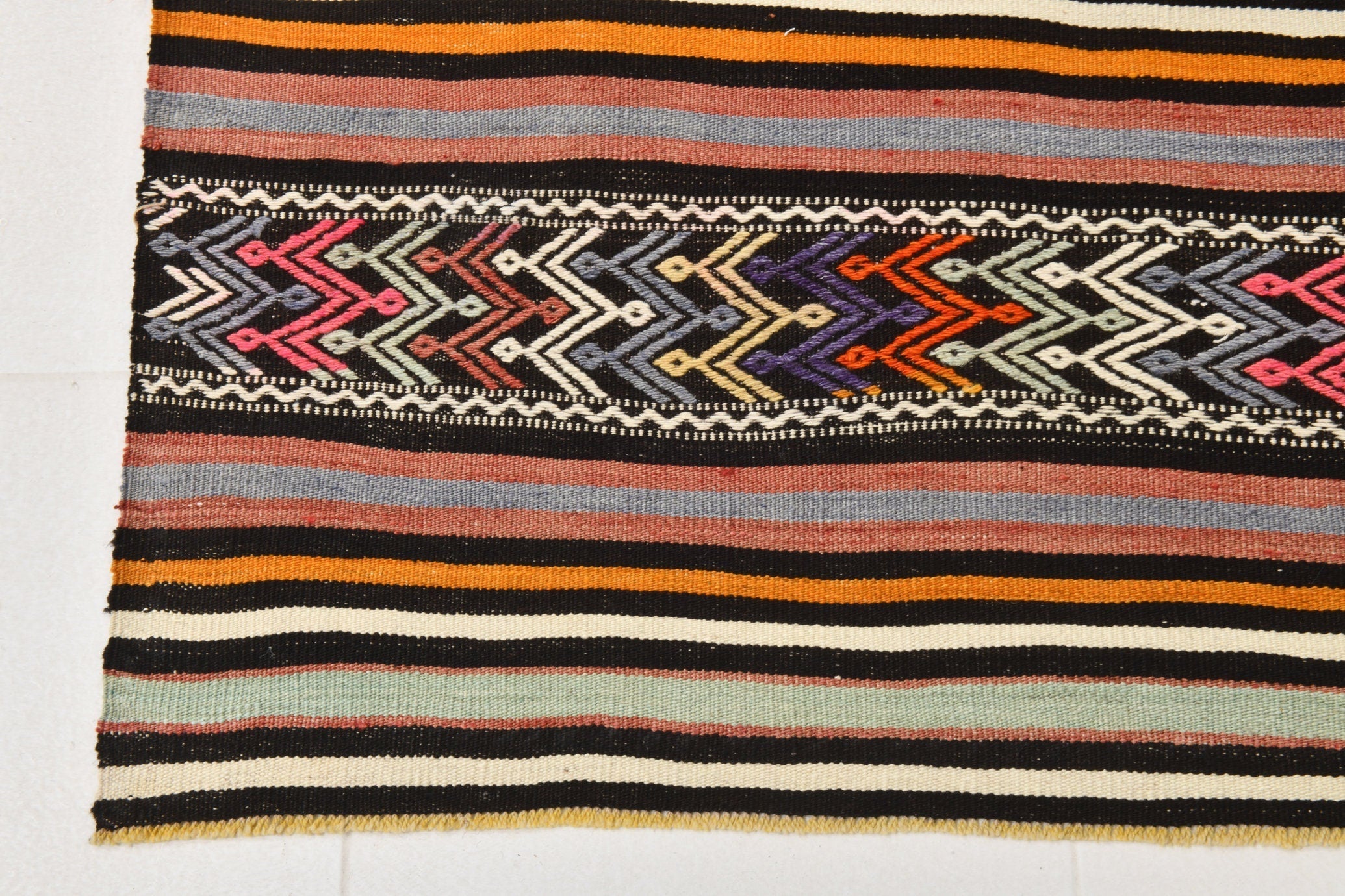 Vintage Kilim Anatolian 5’4’’ x 7’11’’ ft