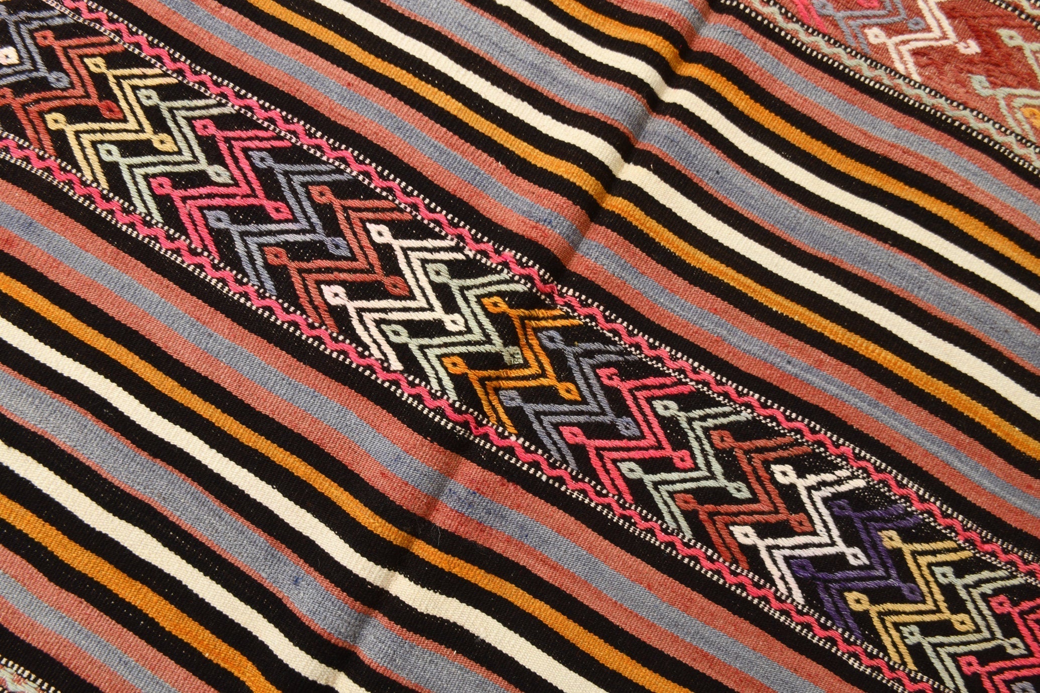 Vintage Kilim Anatolian 5’4’’ x 7’11’’ ft