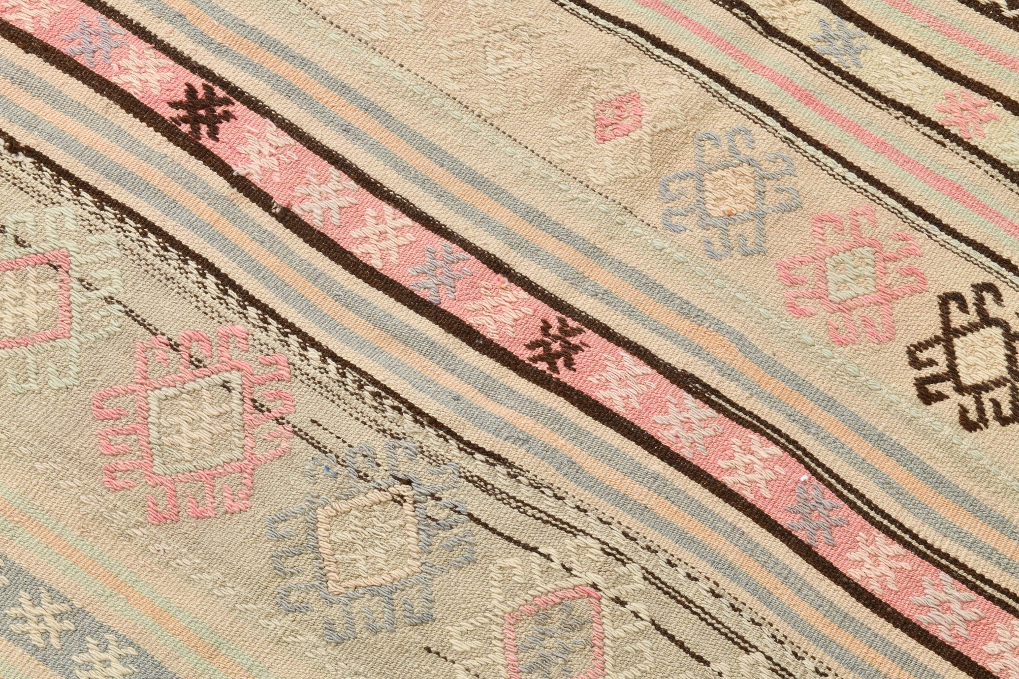 Vintage Kilim Anatolian 5'4" x 8'12" ft