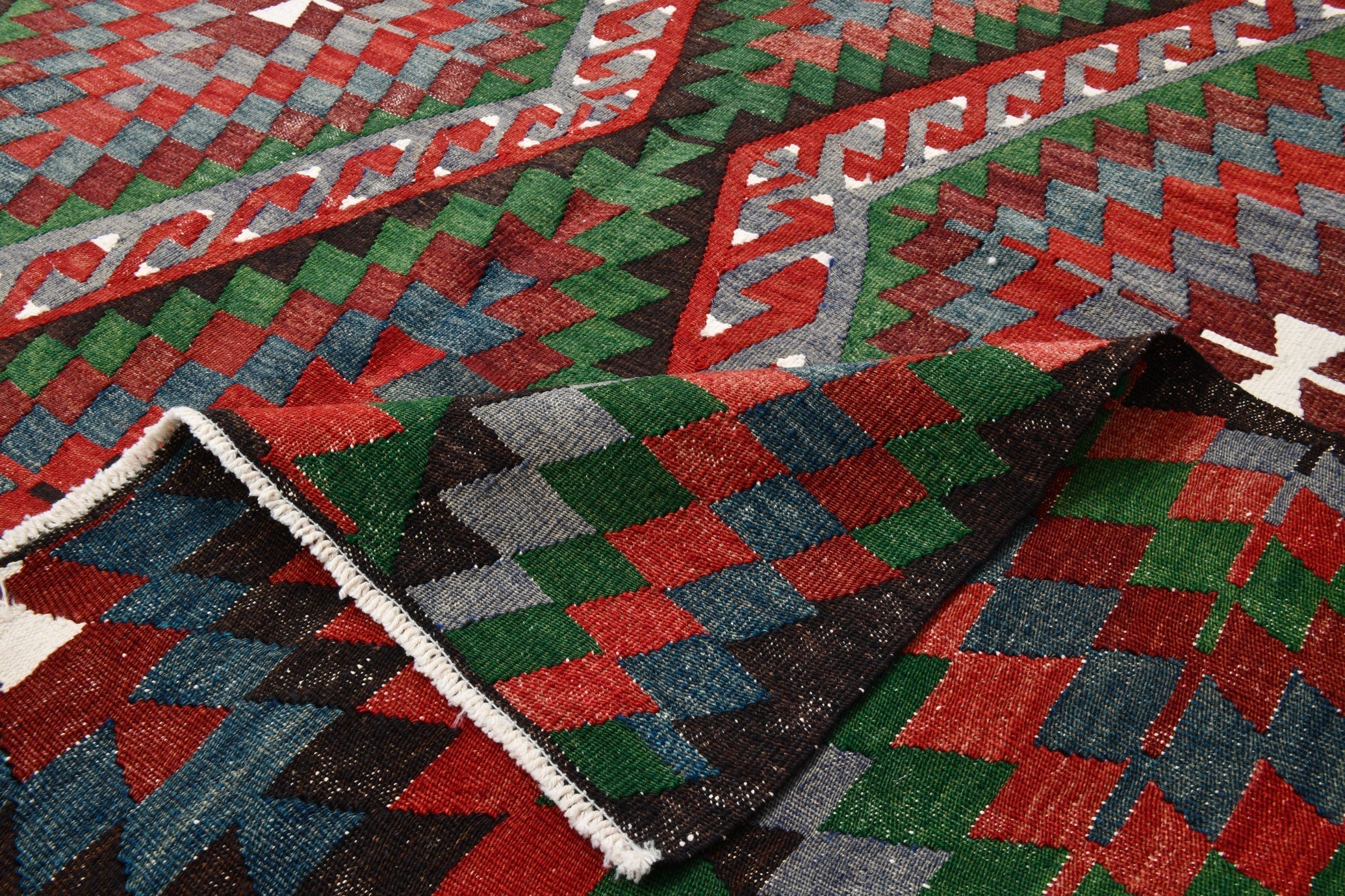 Vintage Kilim Anatolian 5'4" x 9'11" ft