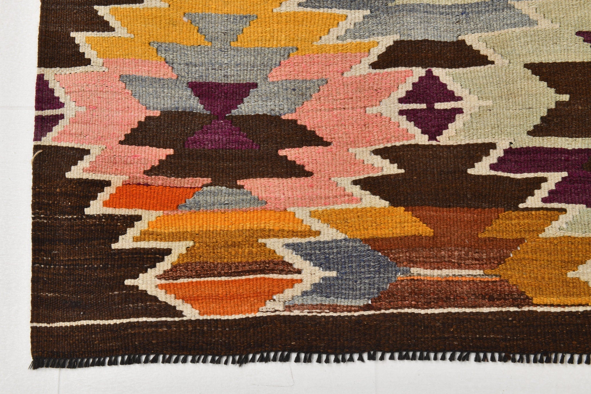 Vintage Kilim Anatolian 5'5" x 10'0" ft