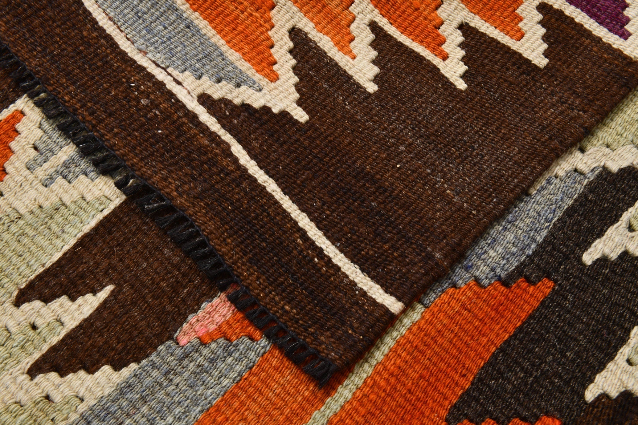 Vintage Kilim Anatolian 5'5" x 10'0" ft