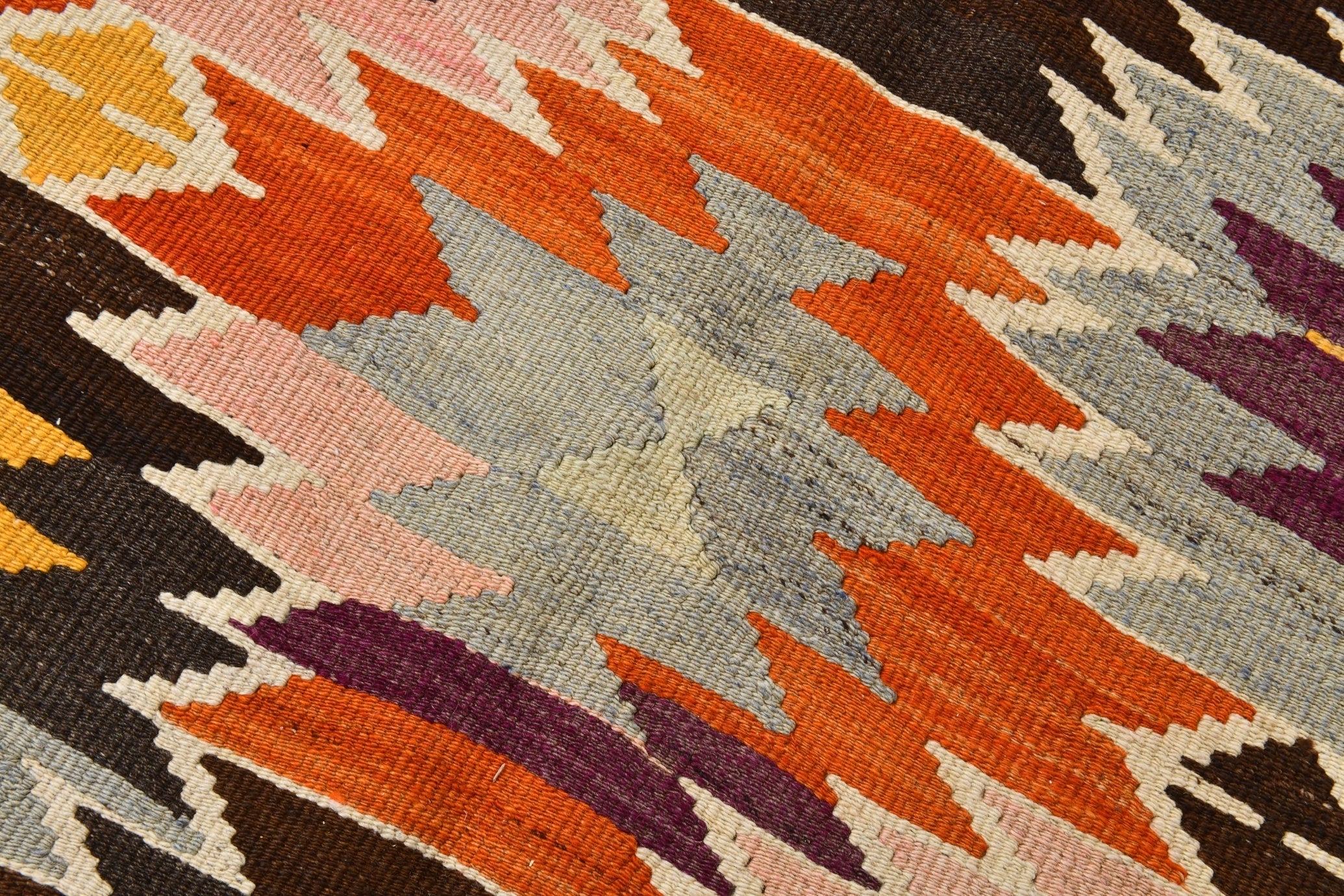Vintage Kilim Anatolian 5'5" x 10'0" ft