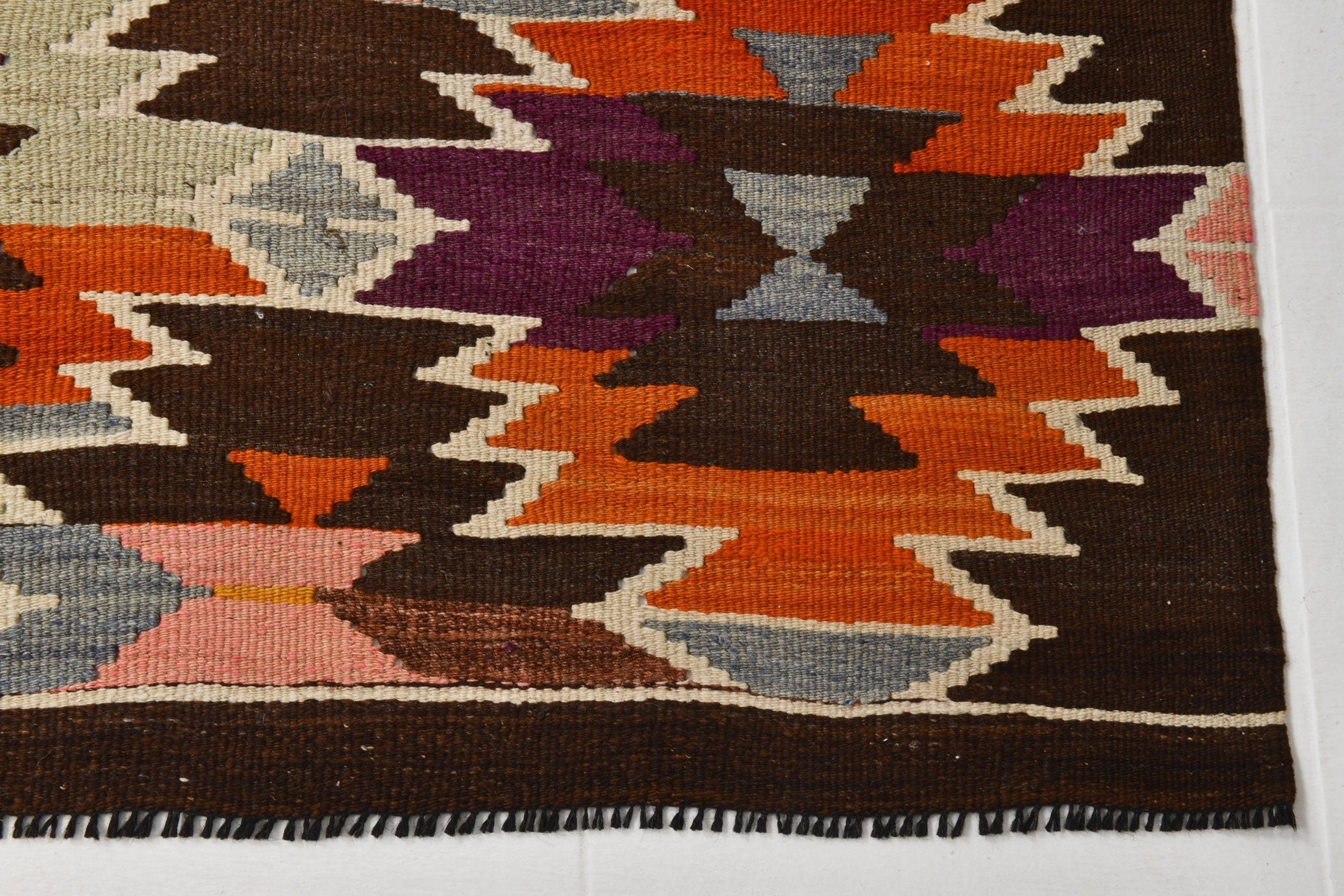 Vintage Kilim Anatolian 5'5" x 10'0" ft