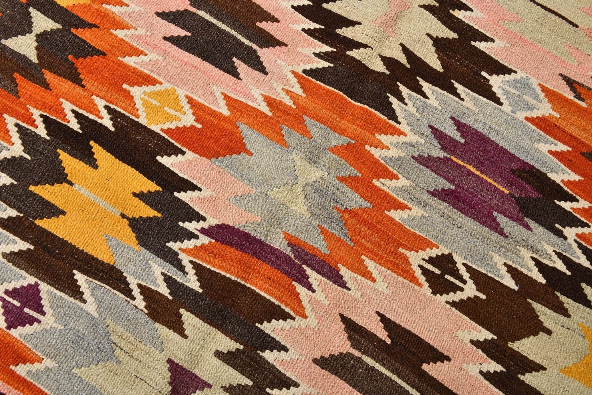 Vintage Kilim Anatolian 5'5" x 10'0" ft