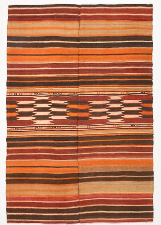 Vintage Kilim Anatolian 5'5" x 7'10" ft