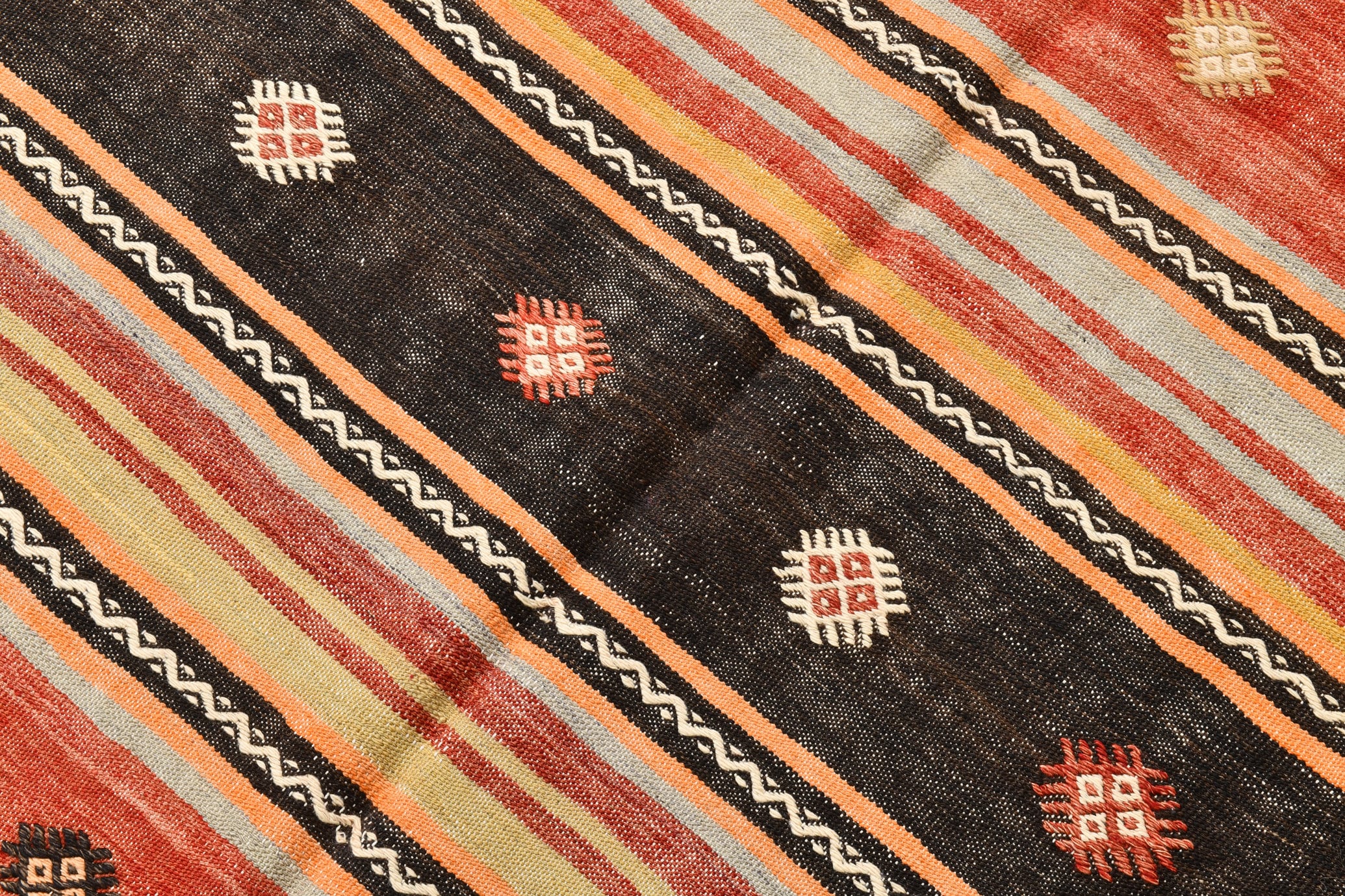 Vintage Kilim Anatolian 5’5’’ x 8’11’’ ft