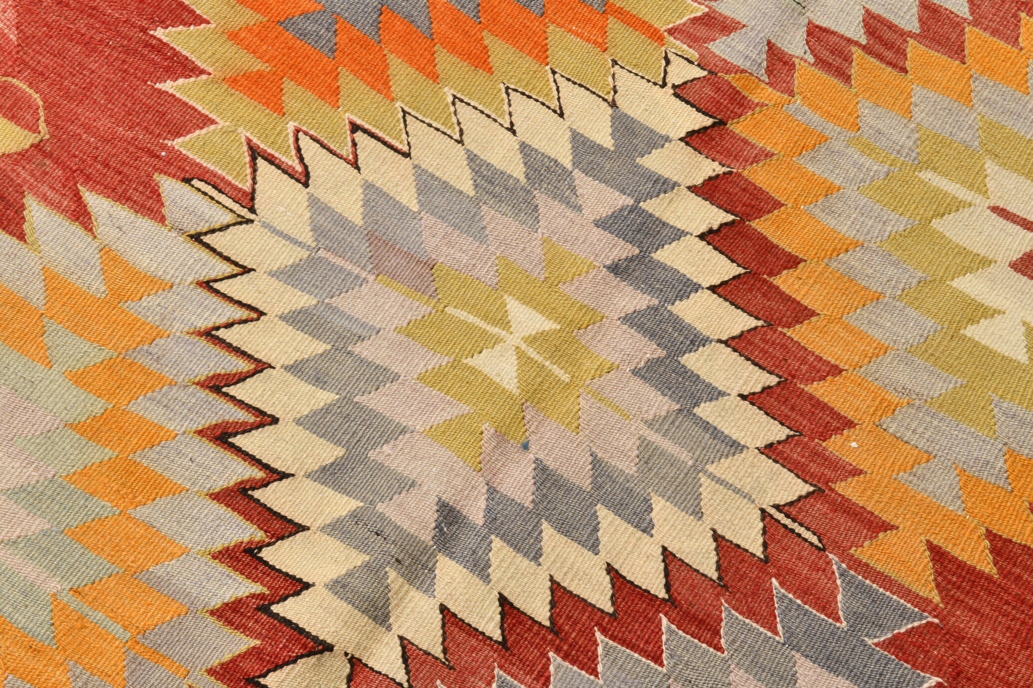 Vintage Kilim Anatolian 5'5" x 8'12" ft