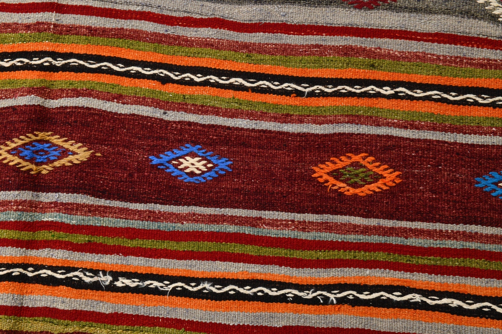 Vintage Kilim Anatolian 5'6" x 10'1" ft