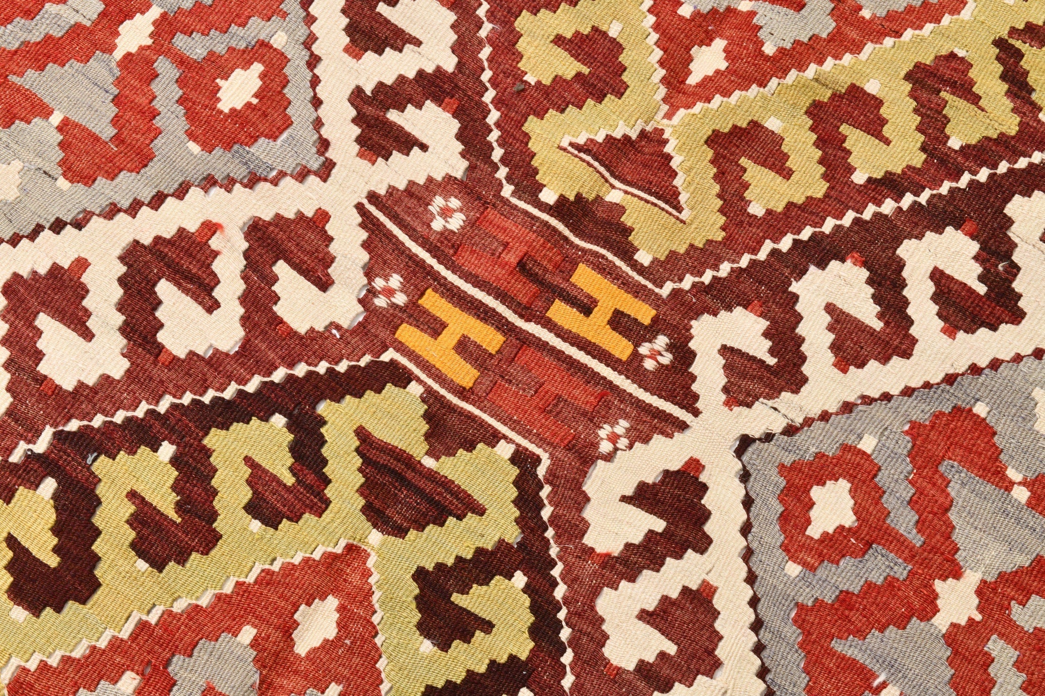 Vintage Kilim Anatolian 5'6" x 11'7" ft