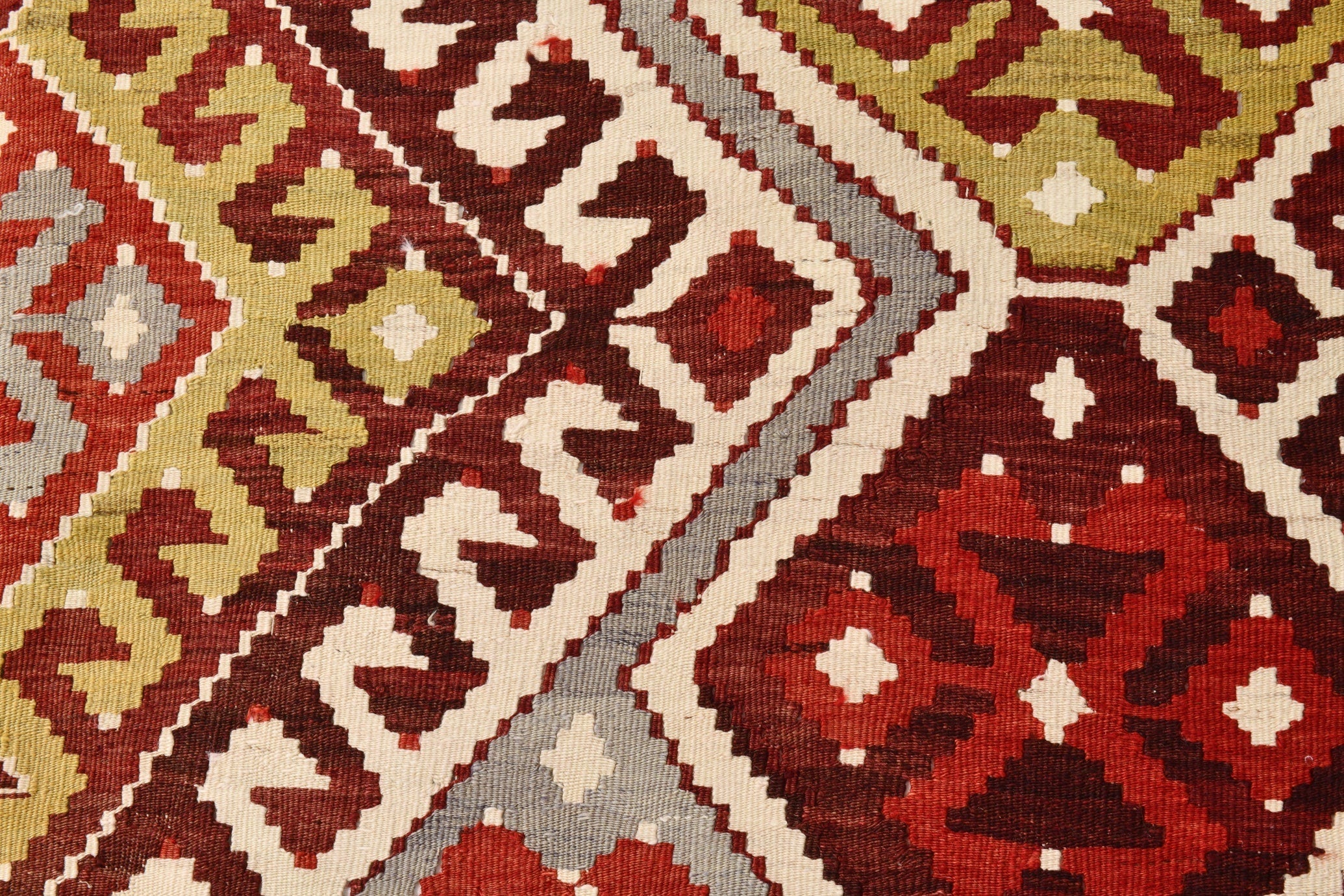 Vintage Kilim Anatolian 5'6" x 11'7" ft