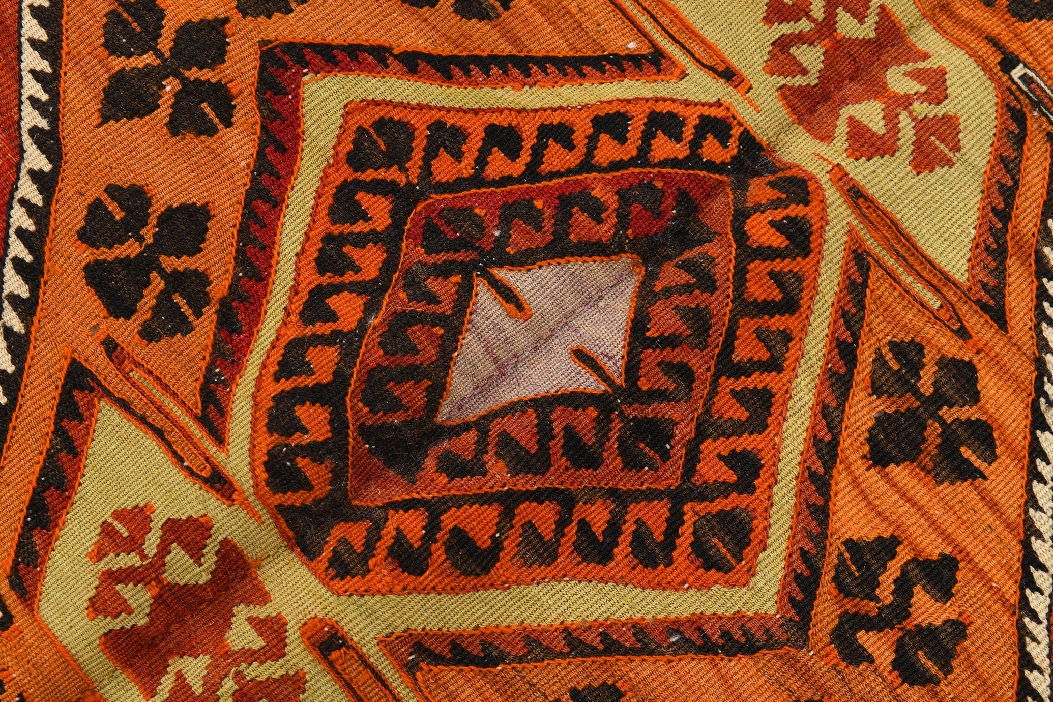 Vintage Kilim Anatolian 5'6" x 13'3" ft