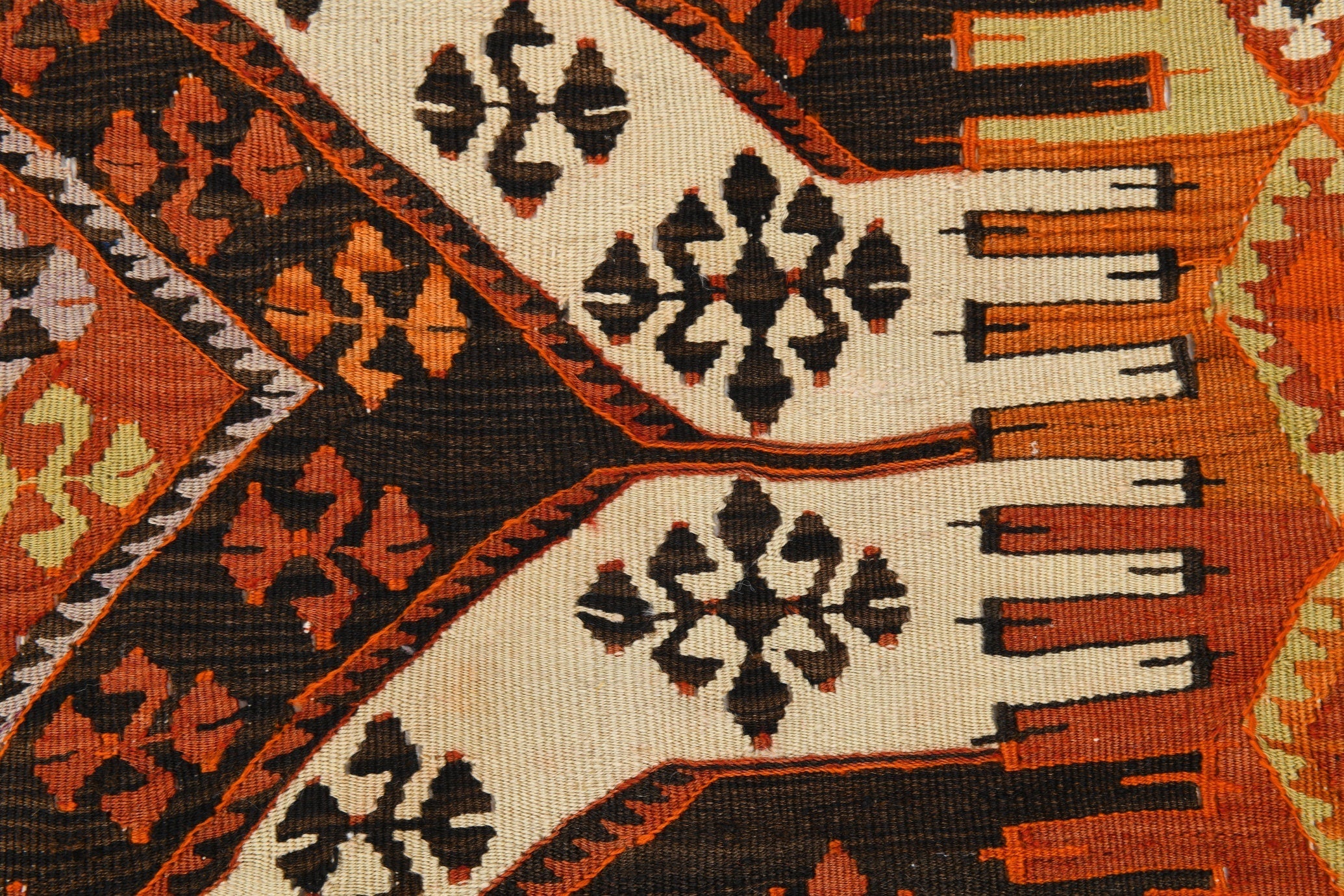 Vintage Kilim Anatolian 5'6" x 13'3" ft