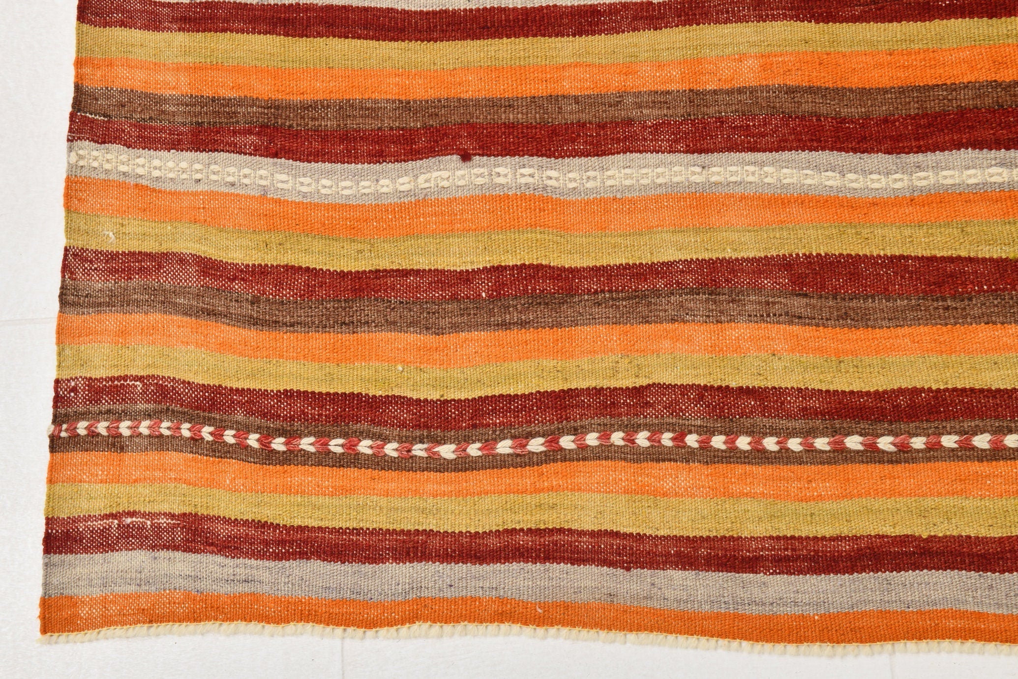 Vintage Kilim Anatolian 5'6" x 9'7" ft