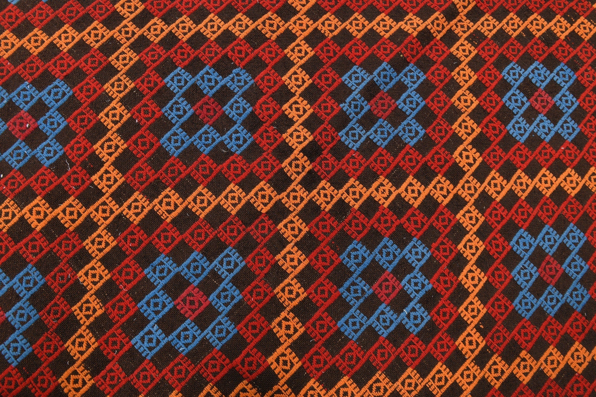 Vintage Kilim Anatolian 5’6’’ x 9’8’’ ft