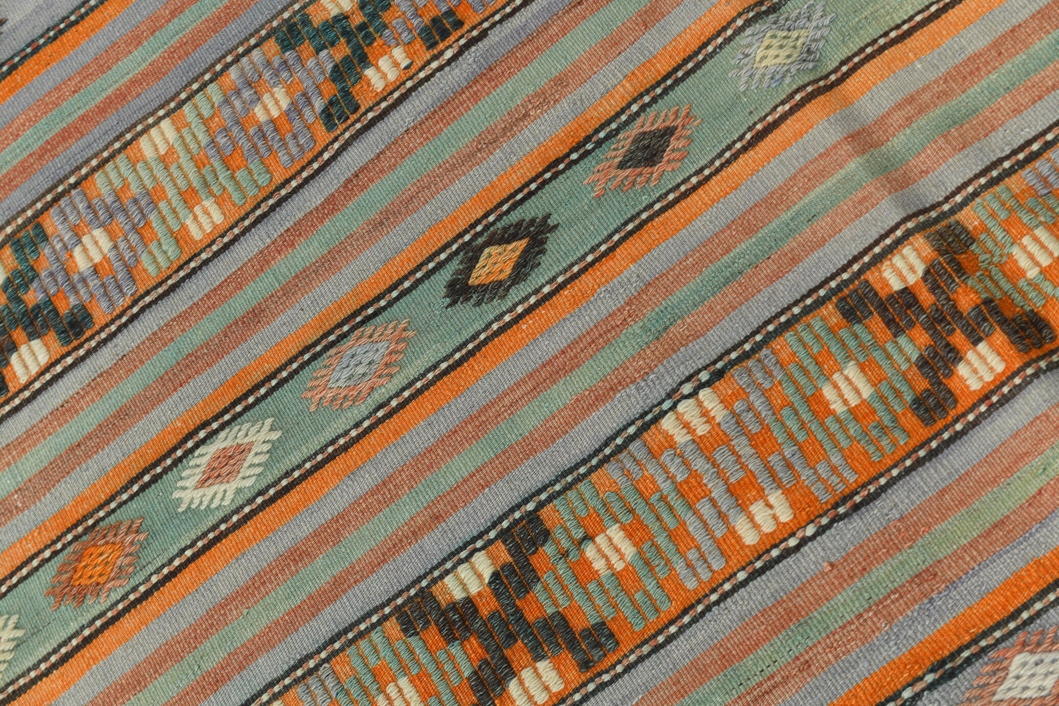 Vintage Kilim Anatolian 5’7’’ x 10’2’’ ft