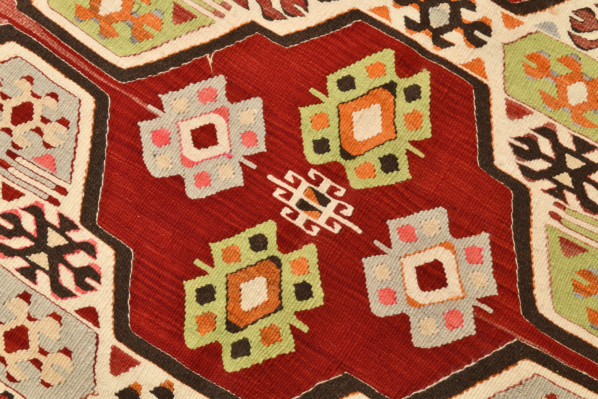 Vintage Kilim Anatolian 5'7" x 10'5" ft