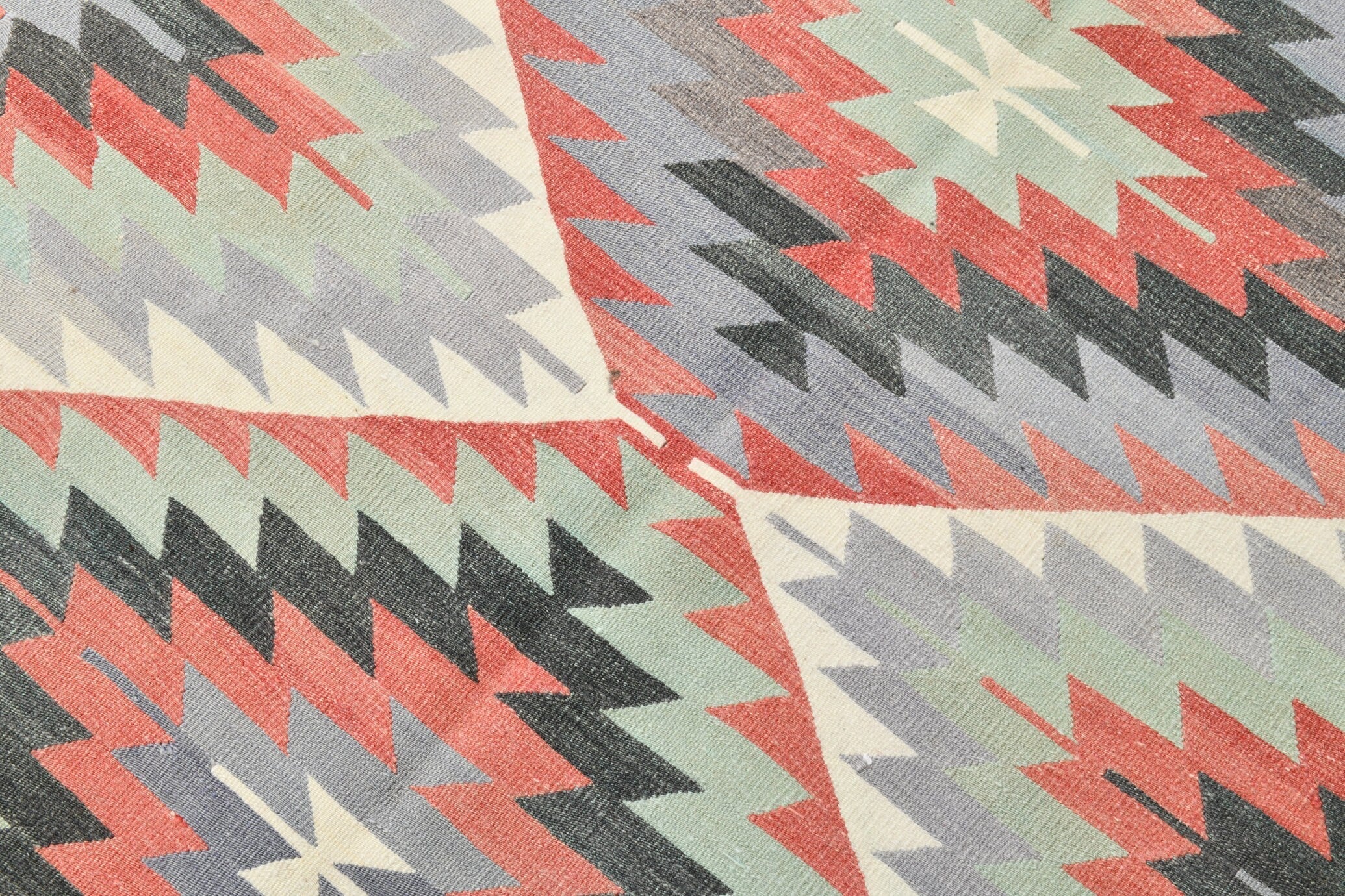 Vintage Kilim Anatolian 5'7" x 8'8" ft