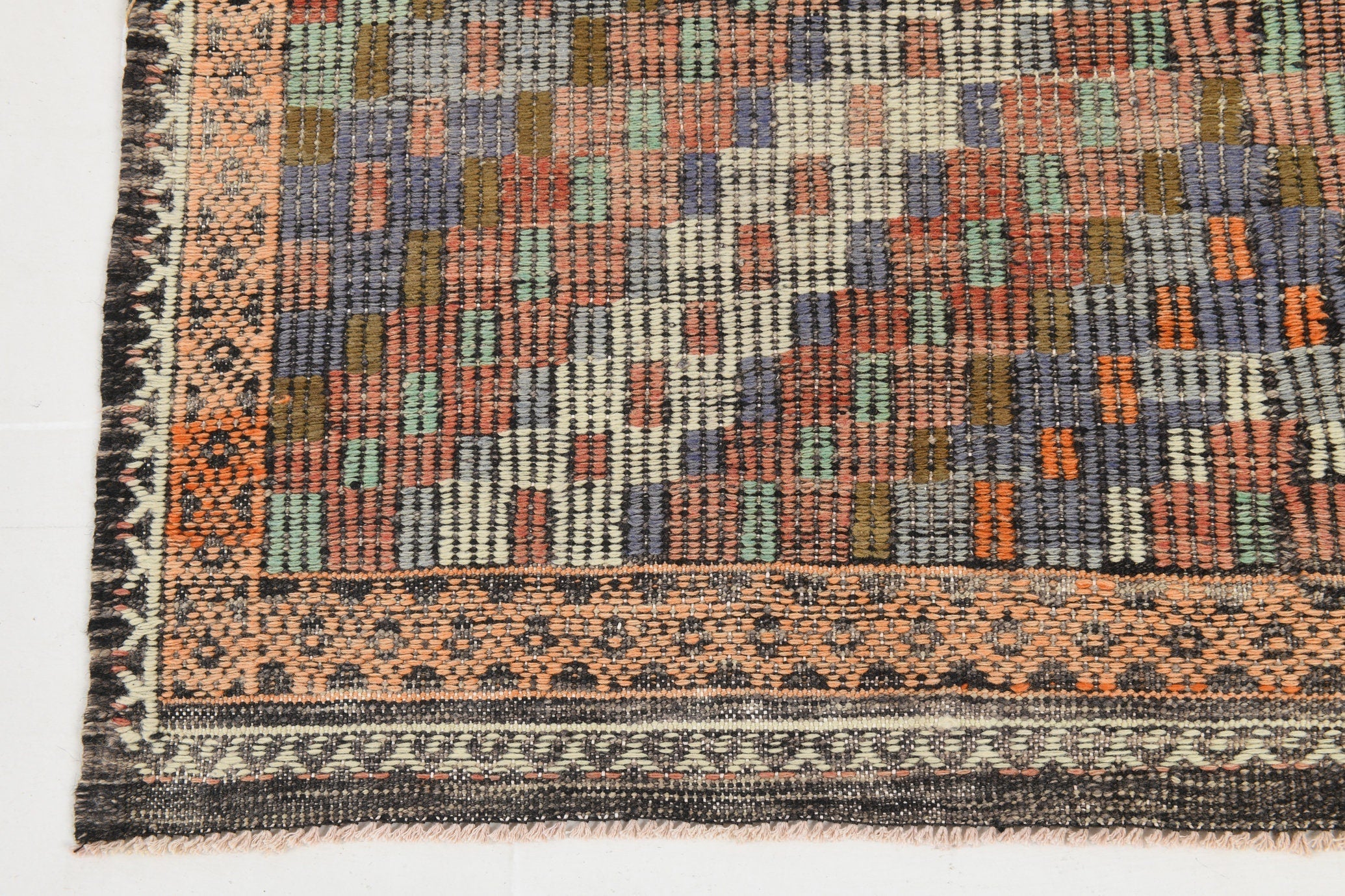 Vintage Kilim Anatolian 5'8" x 10'9" ft