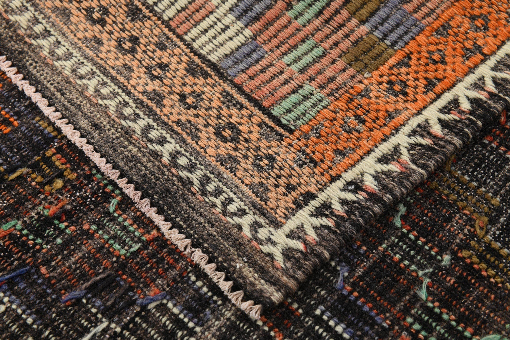 Vintage Kilim Anatolian 5'8" x 10'9" ft