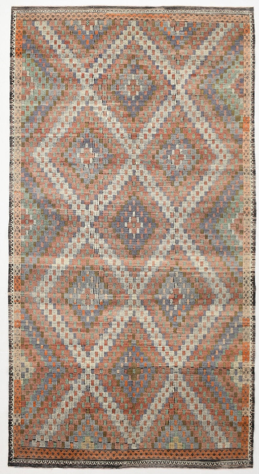 Vintage Kilim Anatolian 5'8" x 10'9" ft