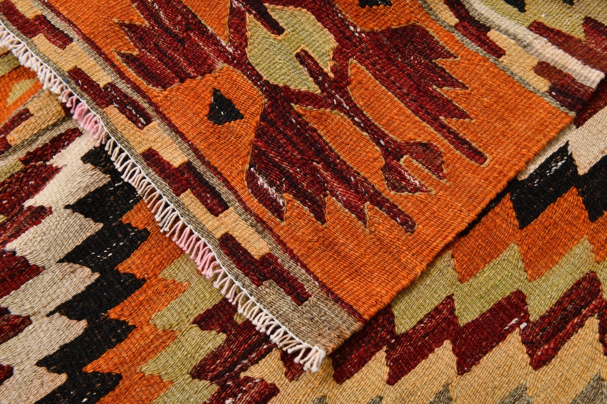 Vintage Kilim Anatolian 5’8’’ x 7’10’’ ft