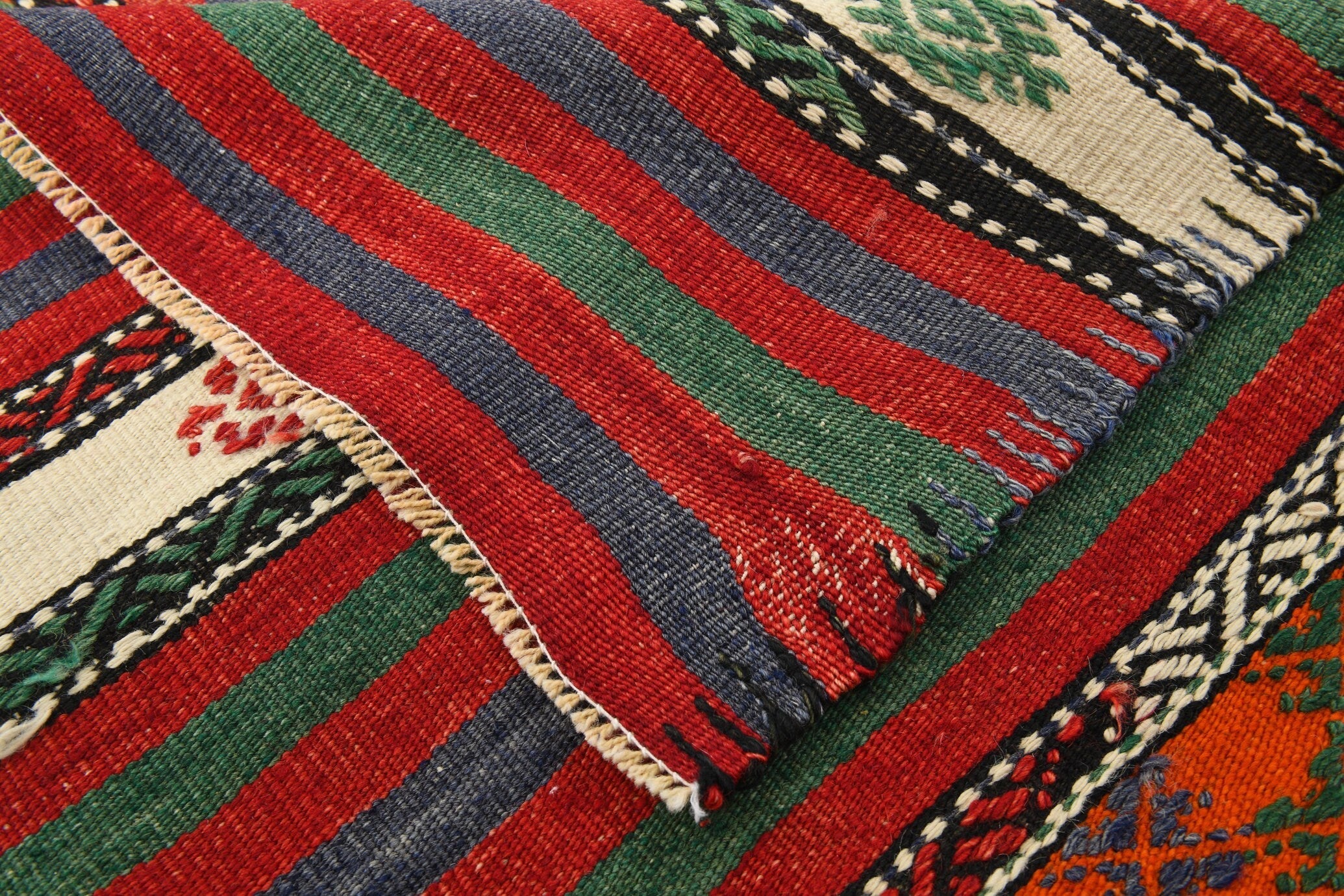 Vintage Kilim Anatolian 5'8" x 8'4" ft