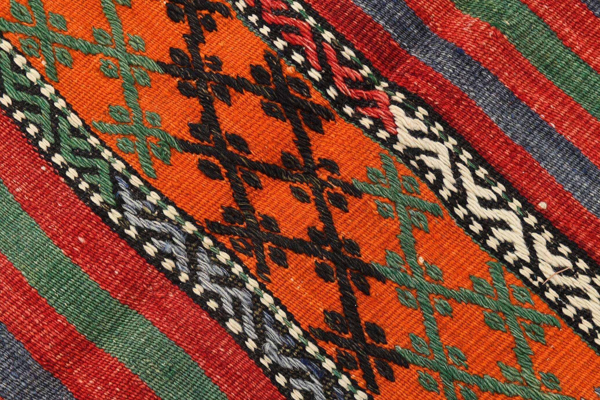 Vintage Kilim Anatolian 5'8" x 8'4" ft