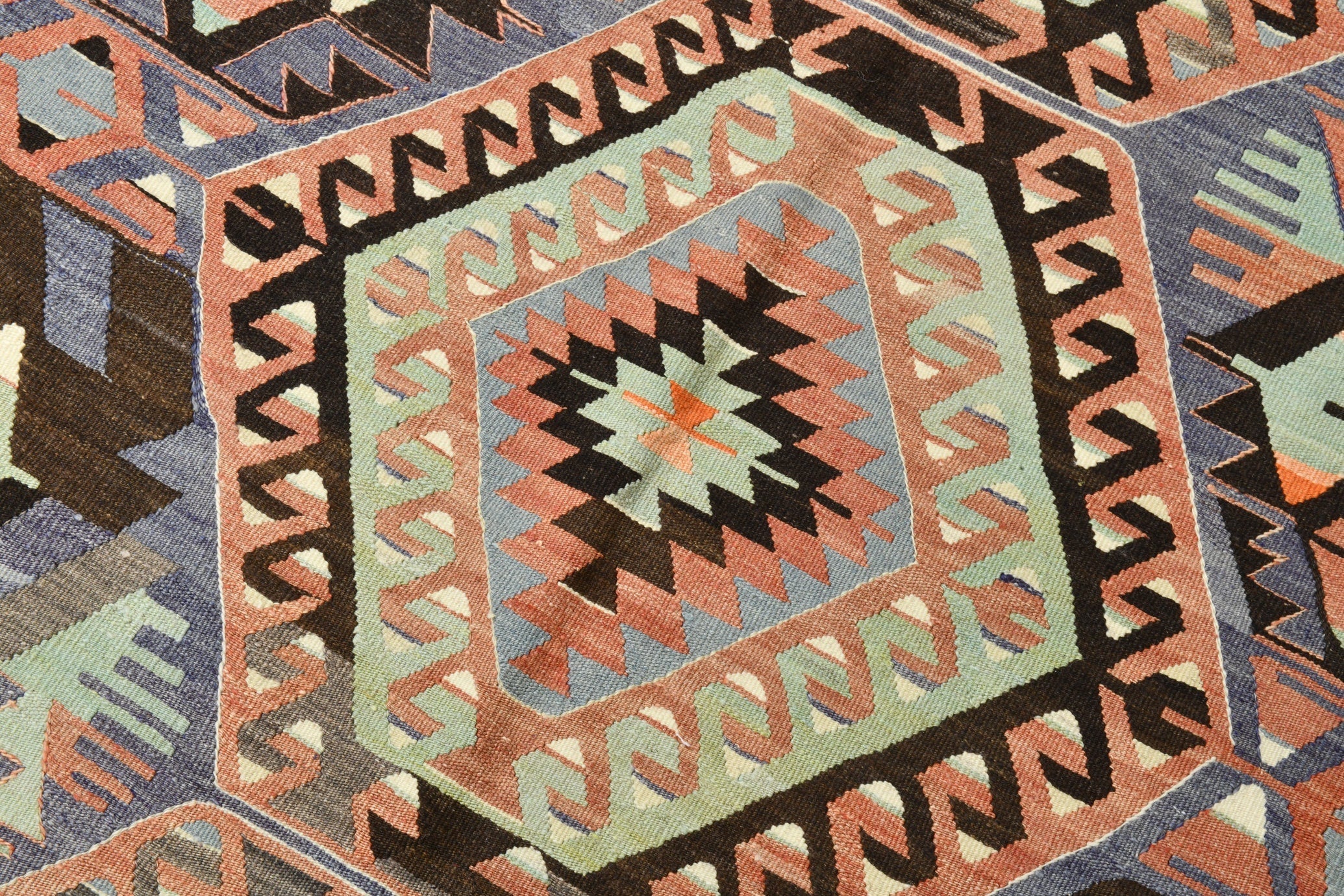 Vintage Kilim Anatolian 5'9" x 10'0" ft