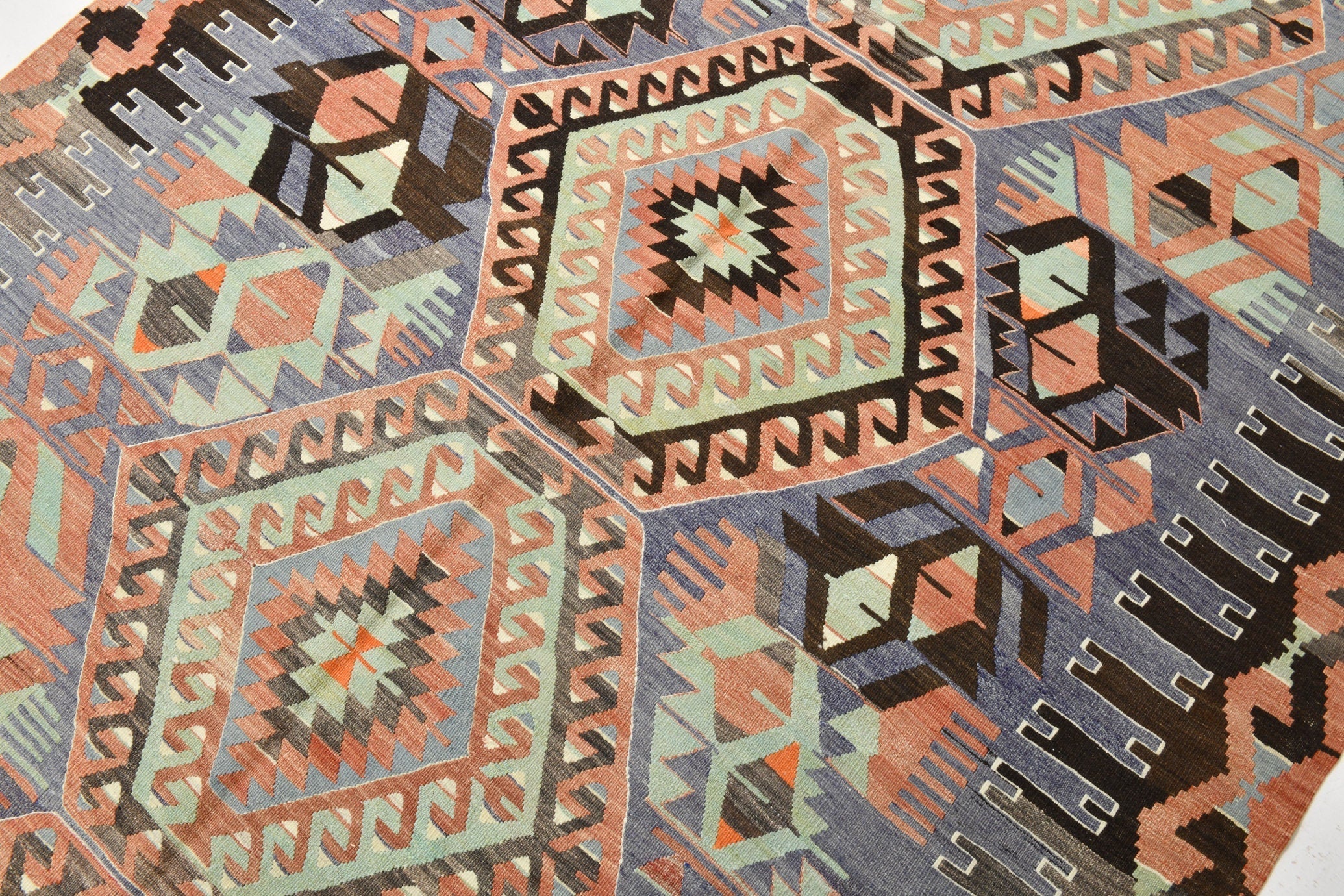 Vintage Kilim Anatolian 5'9" x 10'0" ft