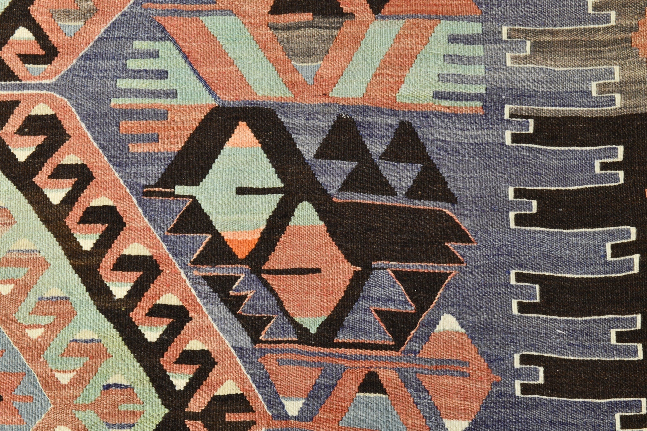 Vintage Kilim Anatolian 5'9" x 10'0" ft